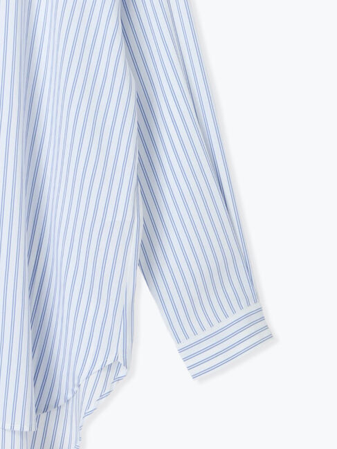 Samansa Mos2 blue「【接触冷感】マルチスタイルシャツ」|シャツ・ブラウス|