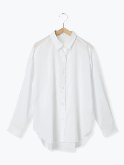 Samansa Mos2 blue「【接触冷感】マルチスタイルシャツ」|シャツ・ブラウス|