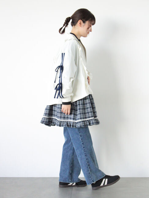 Samansa Mos2「フリルトラックジャケット」|その他|