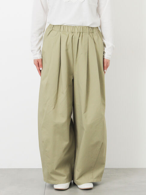 Samansa Mos2「【M/Lサイズ】タックワイドパンツ」|その他|