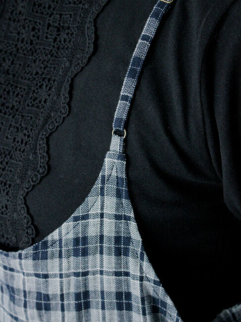 Samansa Mos2「はしごレースティアードキャミチュニック」|シャツ・ブラウス|