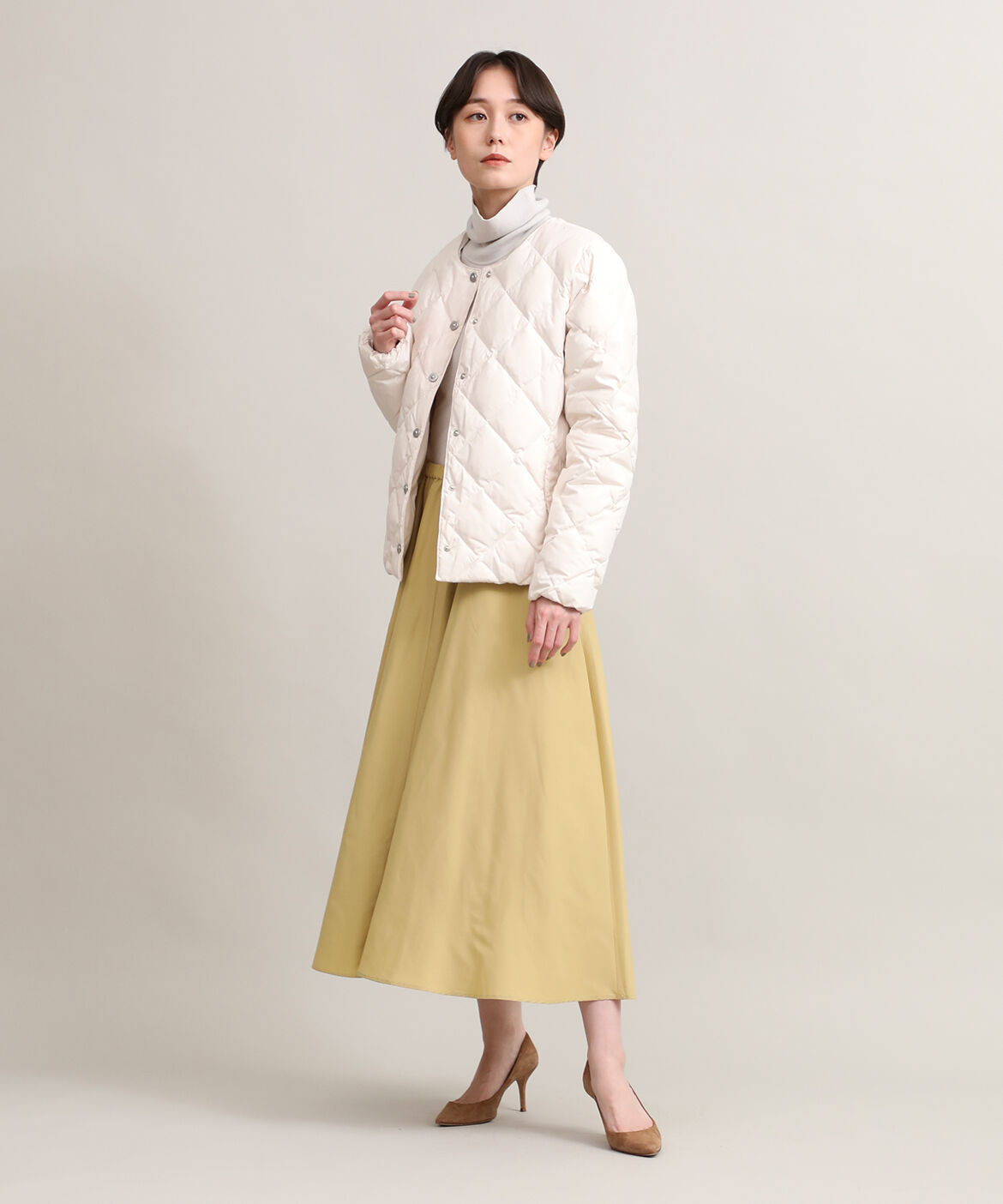 DAY by DAY it&rsquo;s international「クルーネックダウンジャケット《TAION &amp; LIMONTA EAST》」|ダウン|