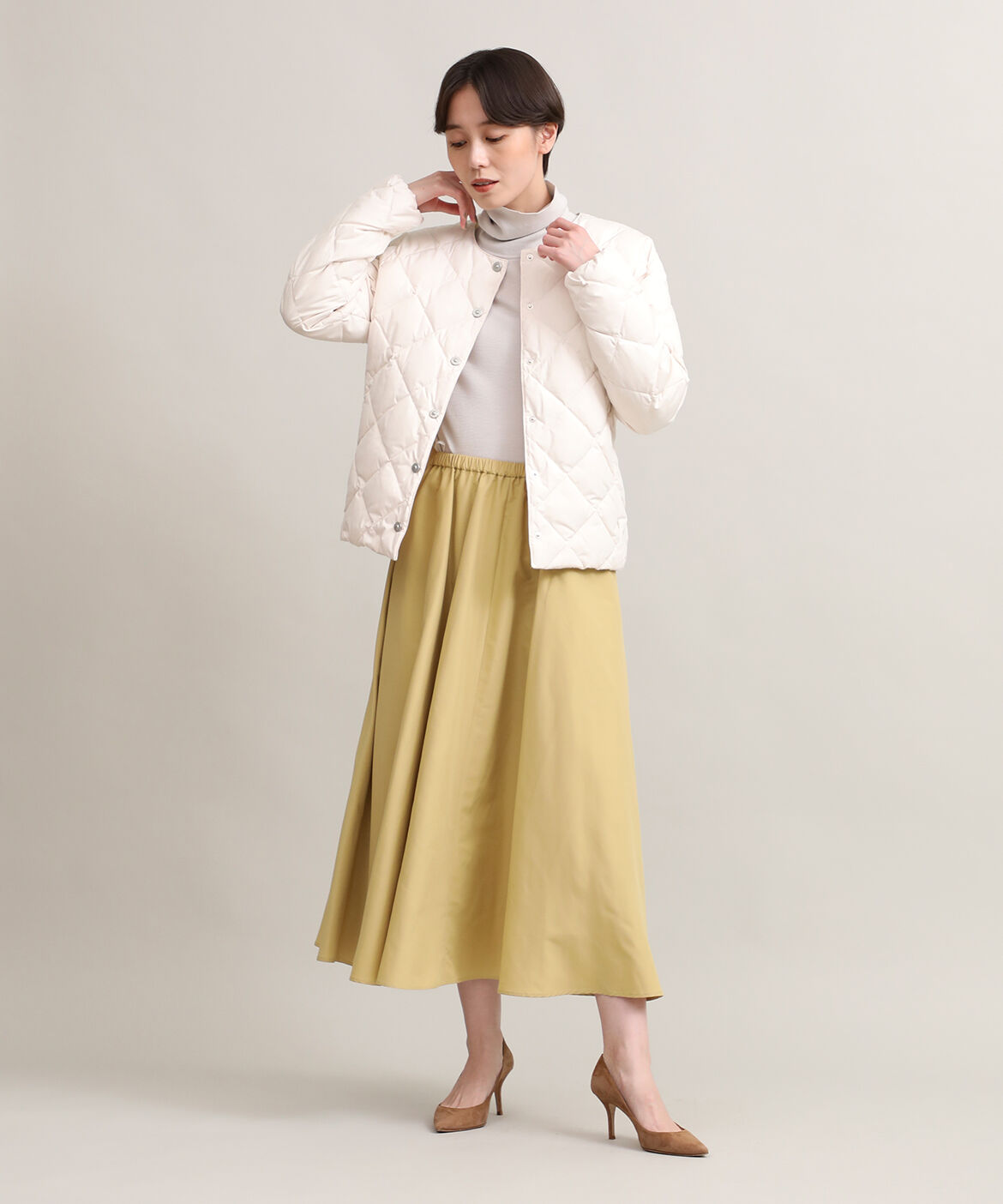 DAY by DAY it&rsquo;s international「クルーネックダウンジャケット《TAION &amp; LIMONTA EAST》」|ダウン|