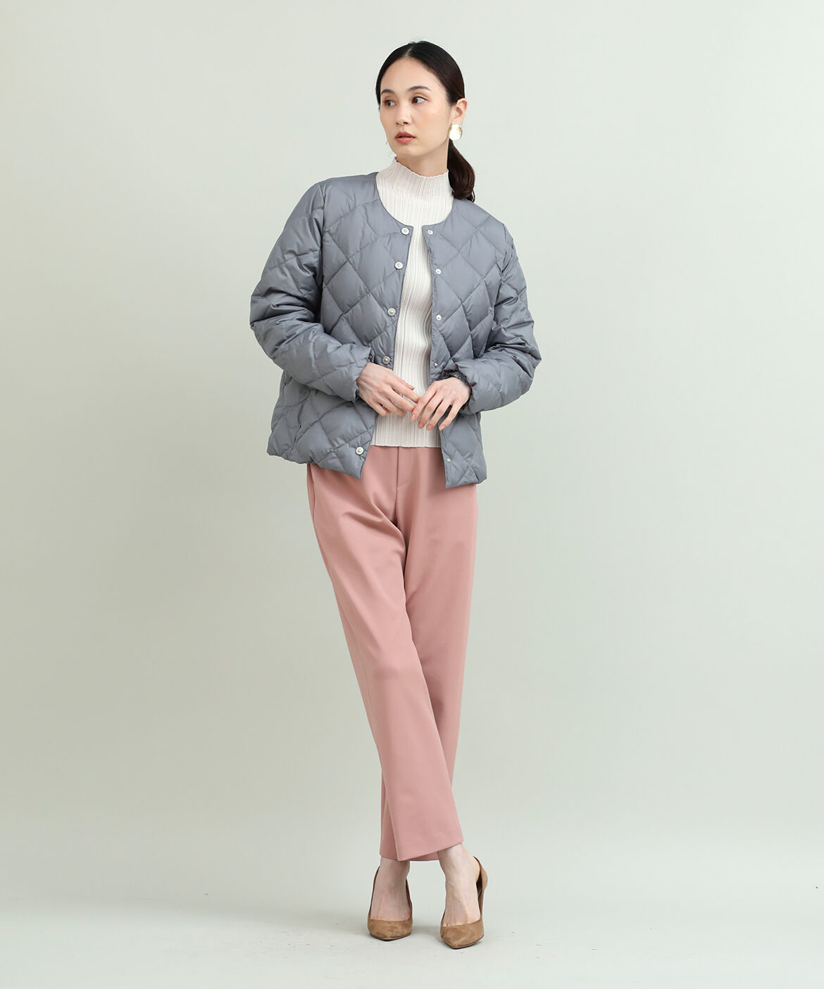 DAY by DAY it&rsquo;s international「クルーネックダウンジャケット《TAION &amp; LIMONTA EAST》」|ダウン|