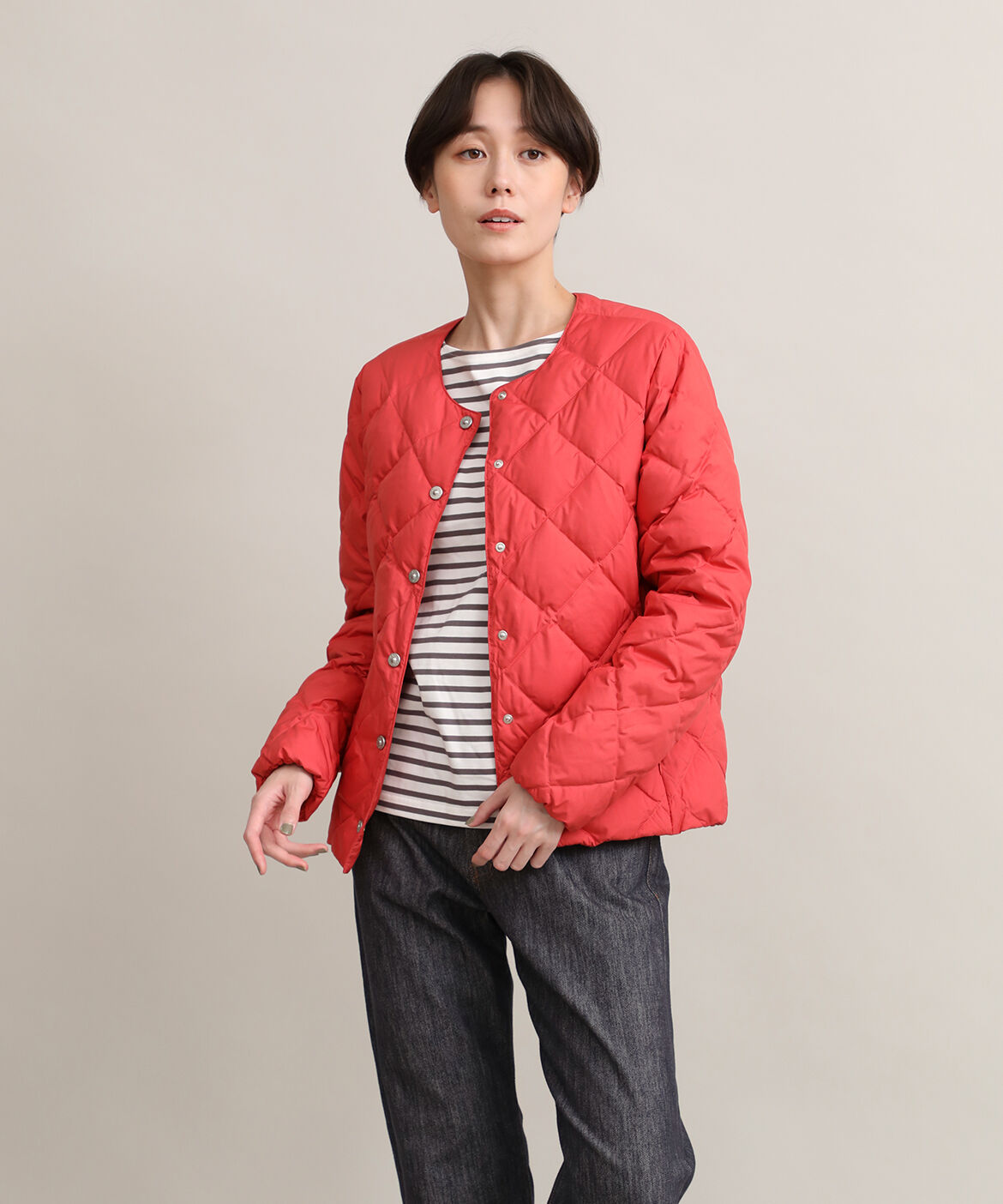 DAY by DAY it&rsquo;s international「クルーネックダウンジャケット《TAION &amp; LIMONTA EAST》」|ダウン|