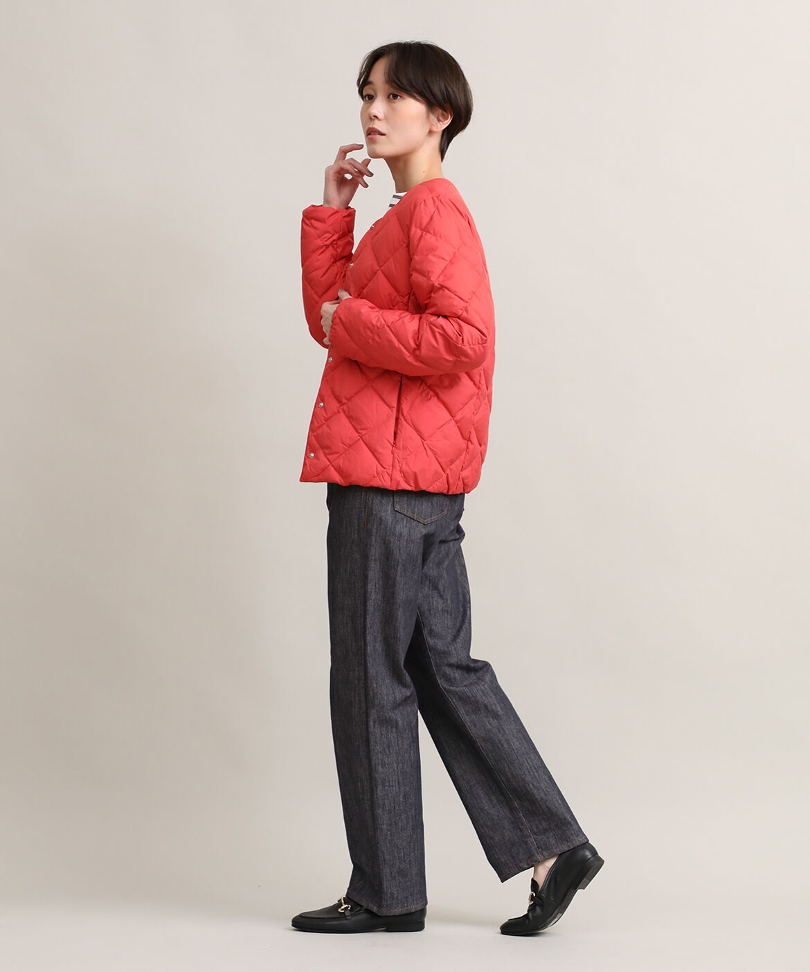 DAY by DAY it&rsquo;s international「クルーネックダウンジャケット《TAION &amp; LIMONTA EAST》」|ダウン|