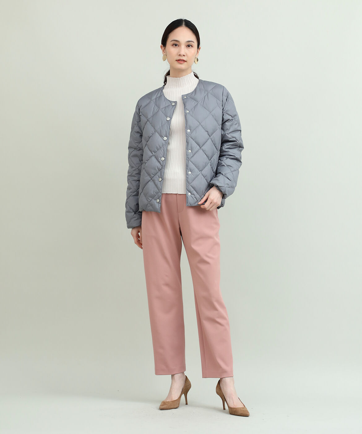 DAY by DAY it&rsquo;s international「クルーネックダウンジャケット《TAION &amp; LIMONTA EAST》」|ダウン|