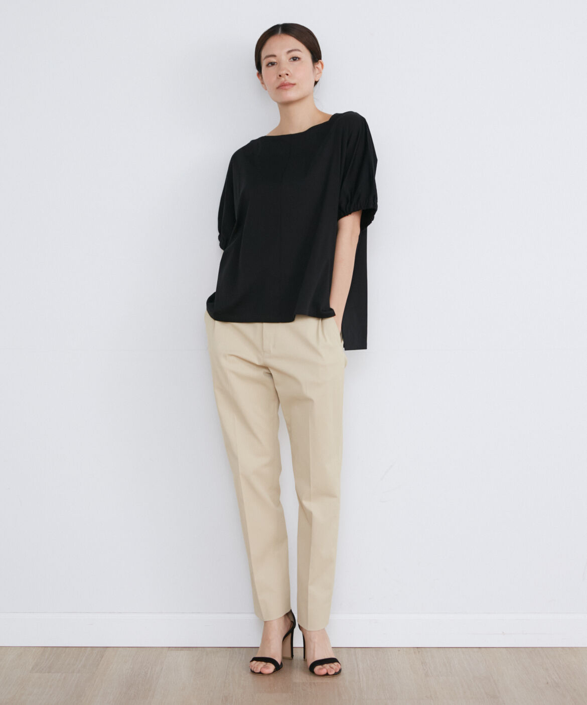 INED「ボートネックドルマンカットソー」|Tシャツ・カットソー|