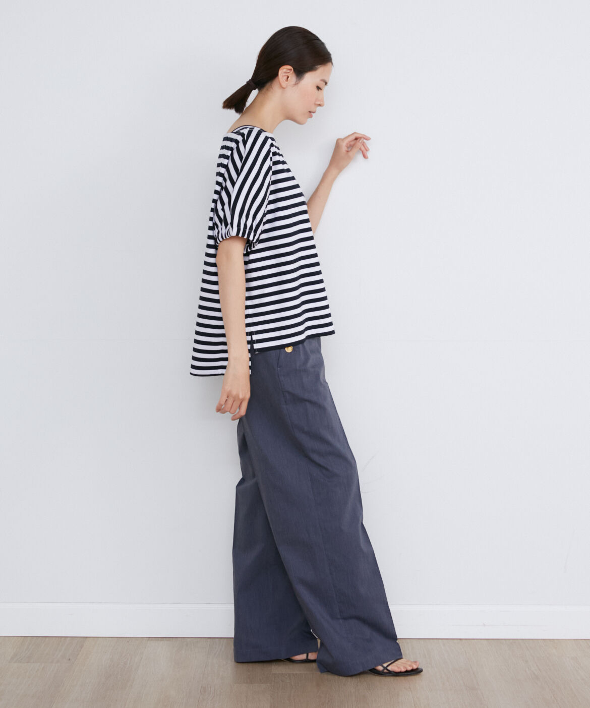 INED「ボートネックドルマンカットソー」|Tシャツ・カットソー|