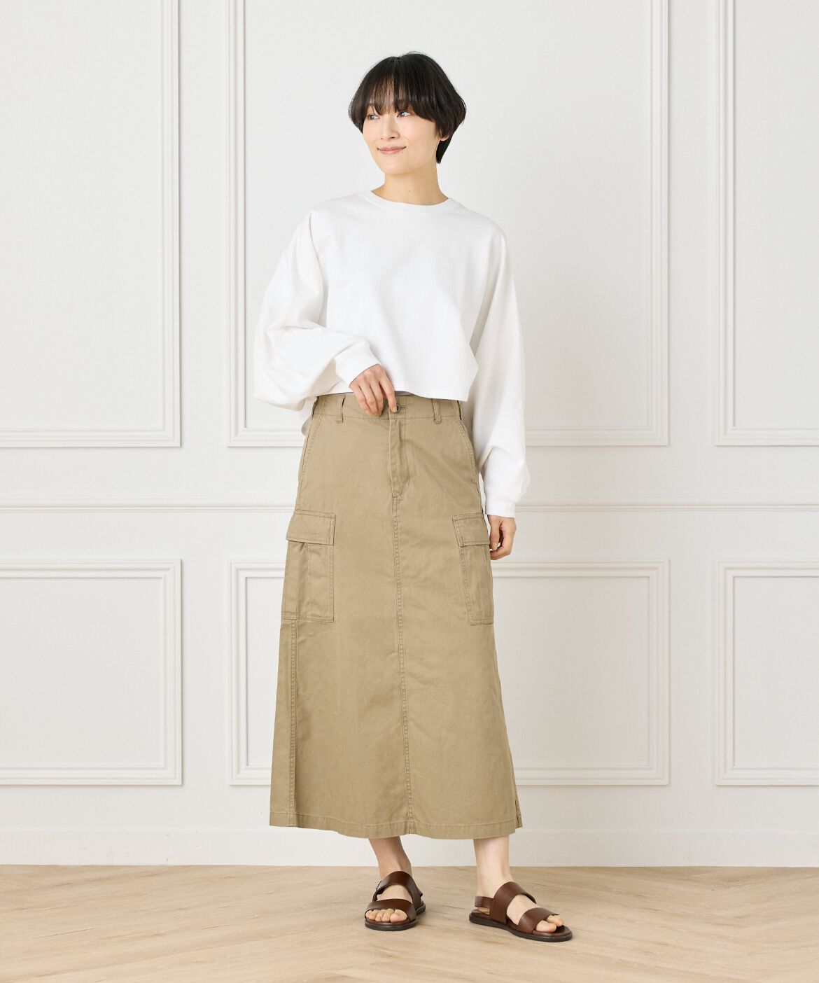 INED「ミリタリースカート《YVON》」|スカート|