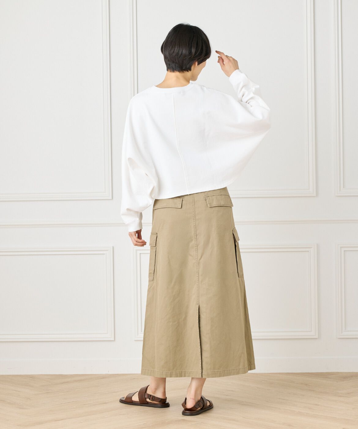 INED「ミリタリースカート《YVON》」|スカート|