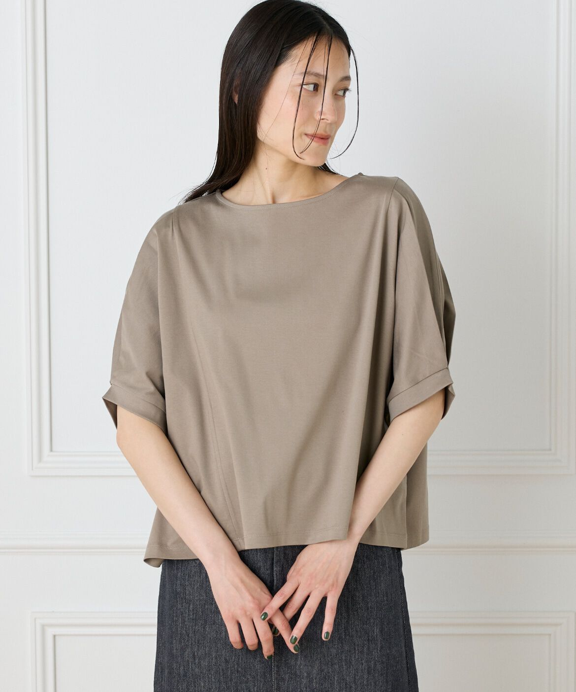 DAY by DAY it&rsquo;s international「切替タックプルオーバー」|Tシャツ・カットソー|ベージュ2