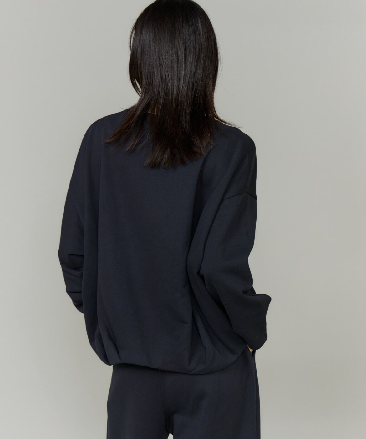 INED「フロントタック裏毛プルオーバー《YVON》」|スウェット・ジャージ|