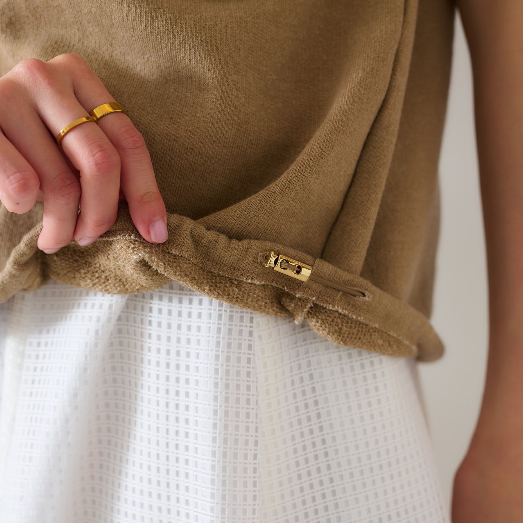 UNTITLED「【手洗い可】ヴィンテージライク スウェットトップス」|パーカー|