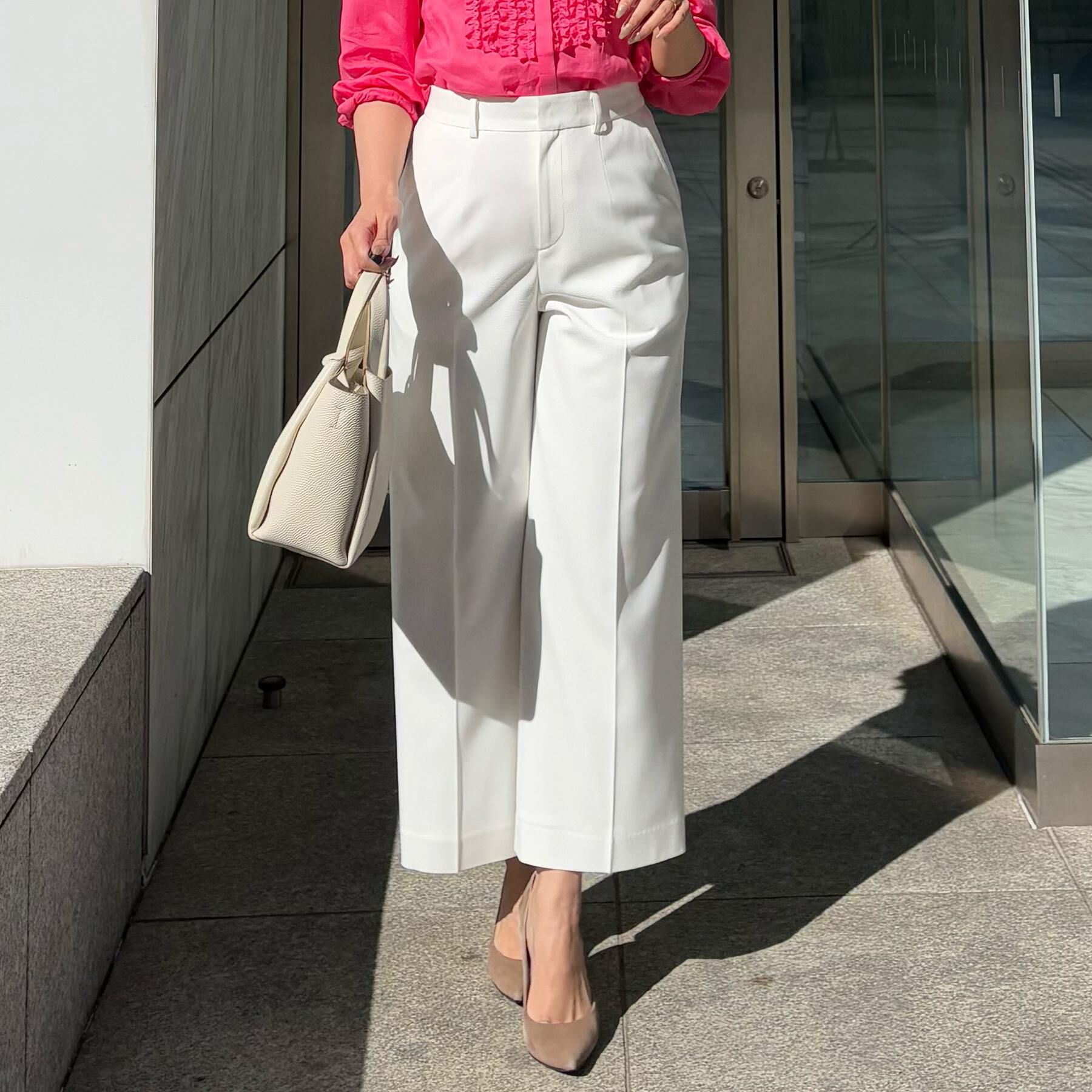 COUP DE CHANCE「【洗える／日本製】ストレートワイドパンツ」|その他|