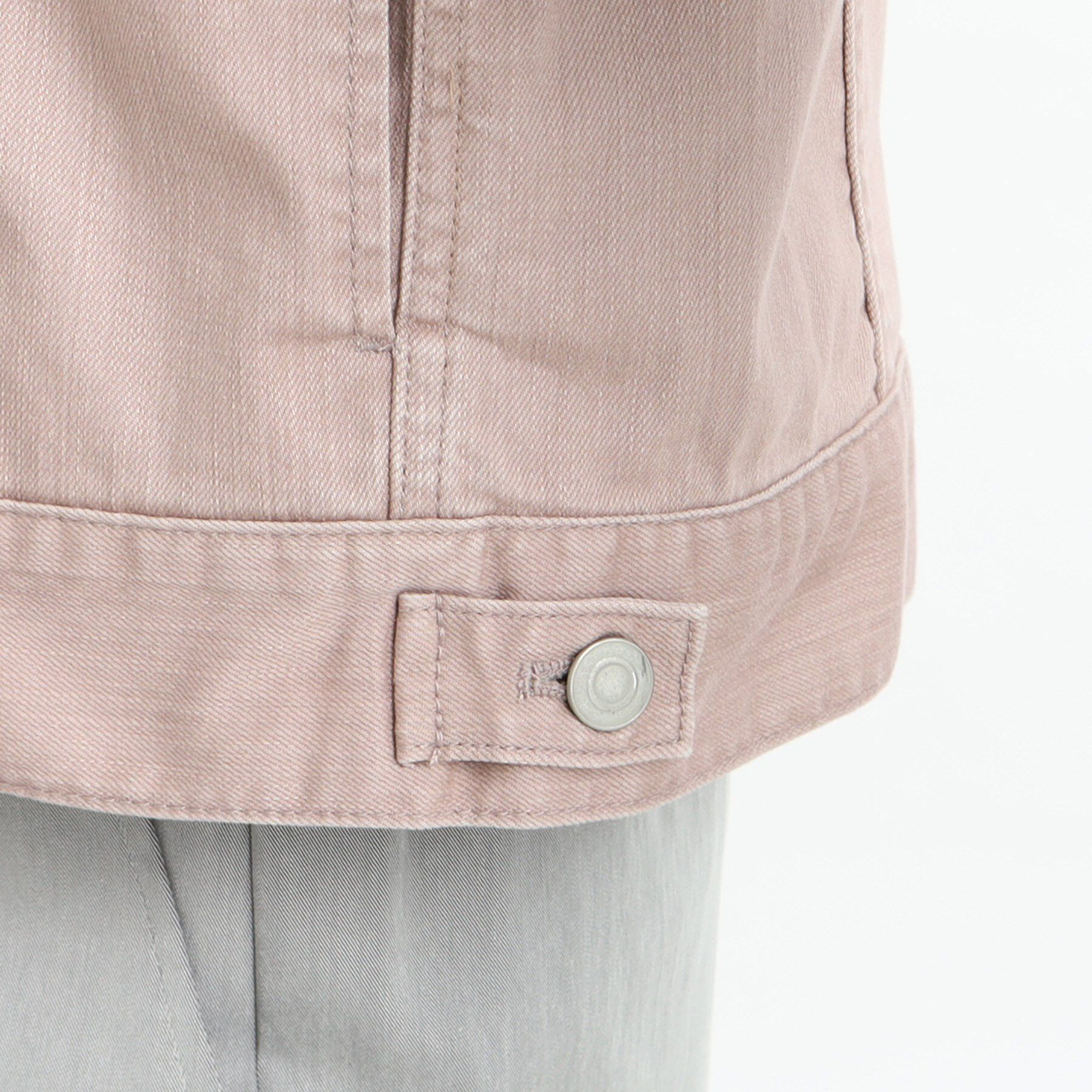 Reflect「【手洗い可】カラーデニムジャケット」|デニムジャケット|