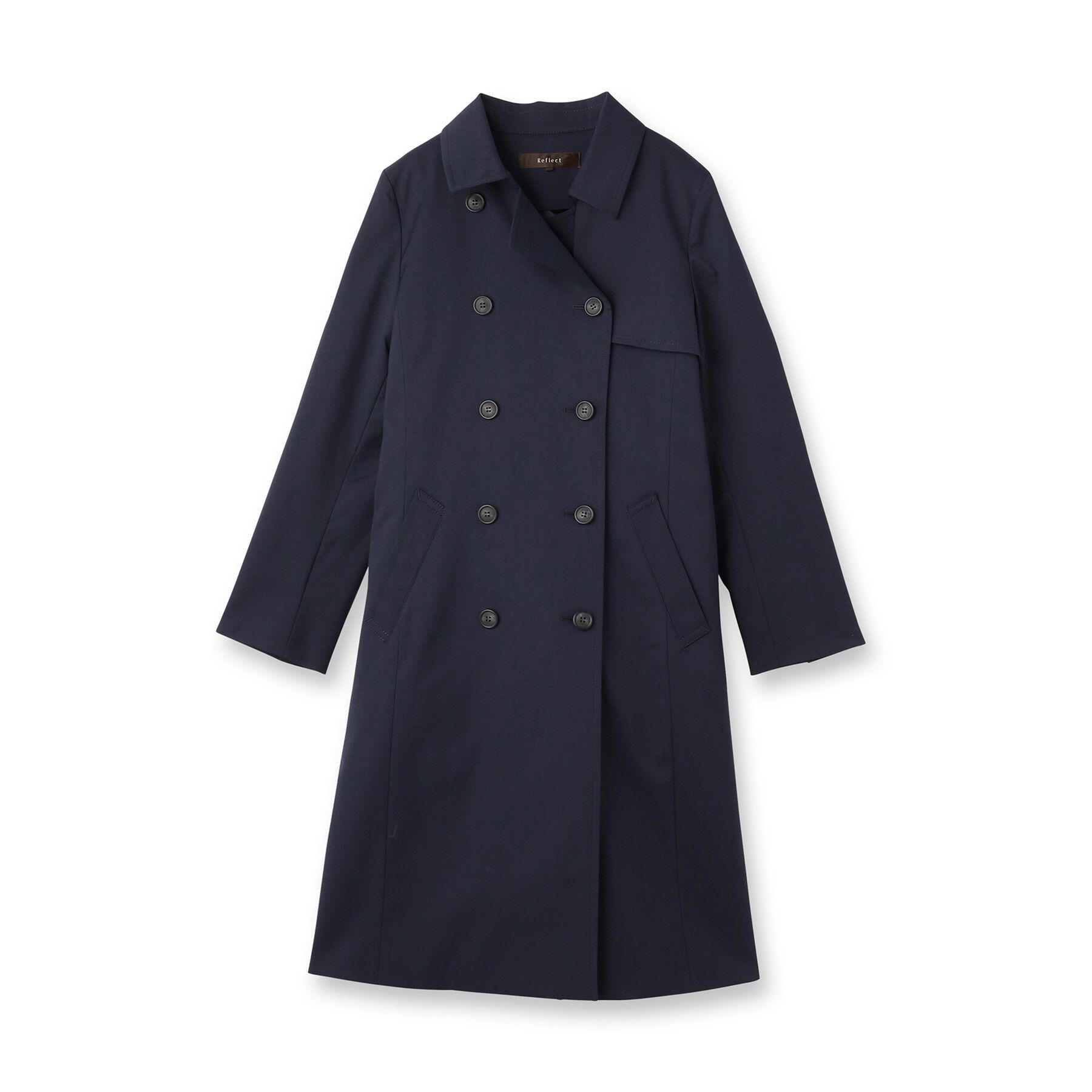 Reflect「【フォーマル／通勤／ライナー取り外し可】中綿ライナー付トレンチコート」|トレンチコート|