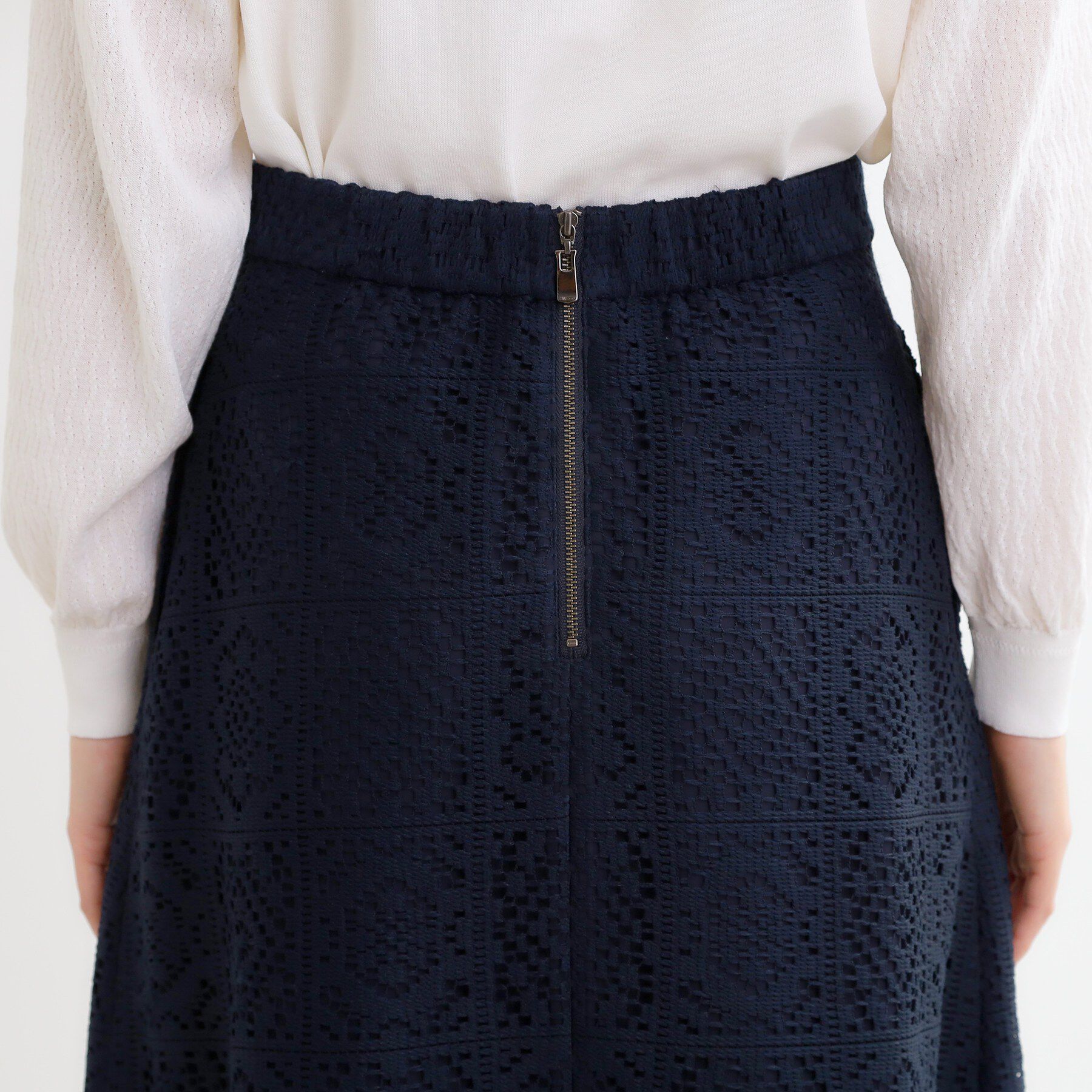 Reflect「【セットアップ可】レースミディアムスカート」|スカート|