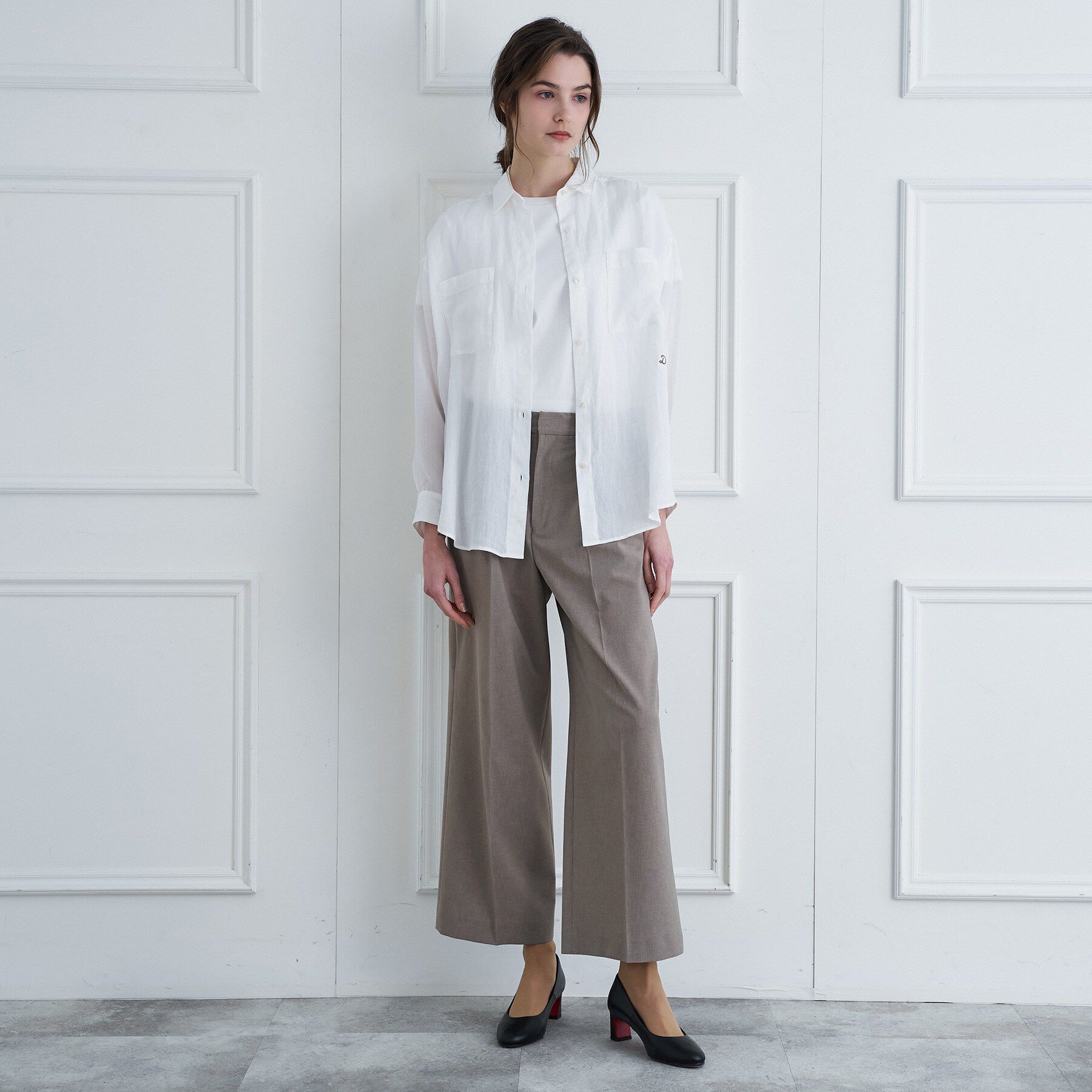 DRESSTERIOR「ガーメントダイラミーシャツ」|シャツ・ブラウス|