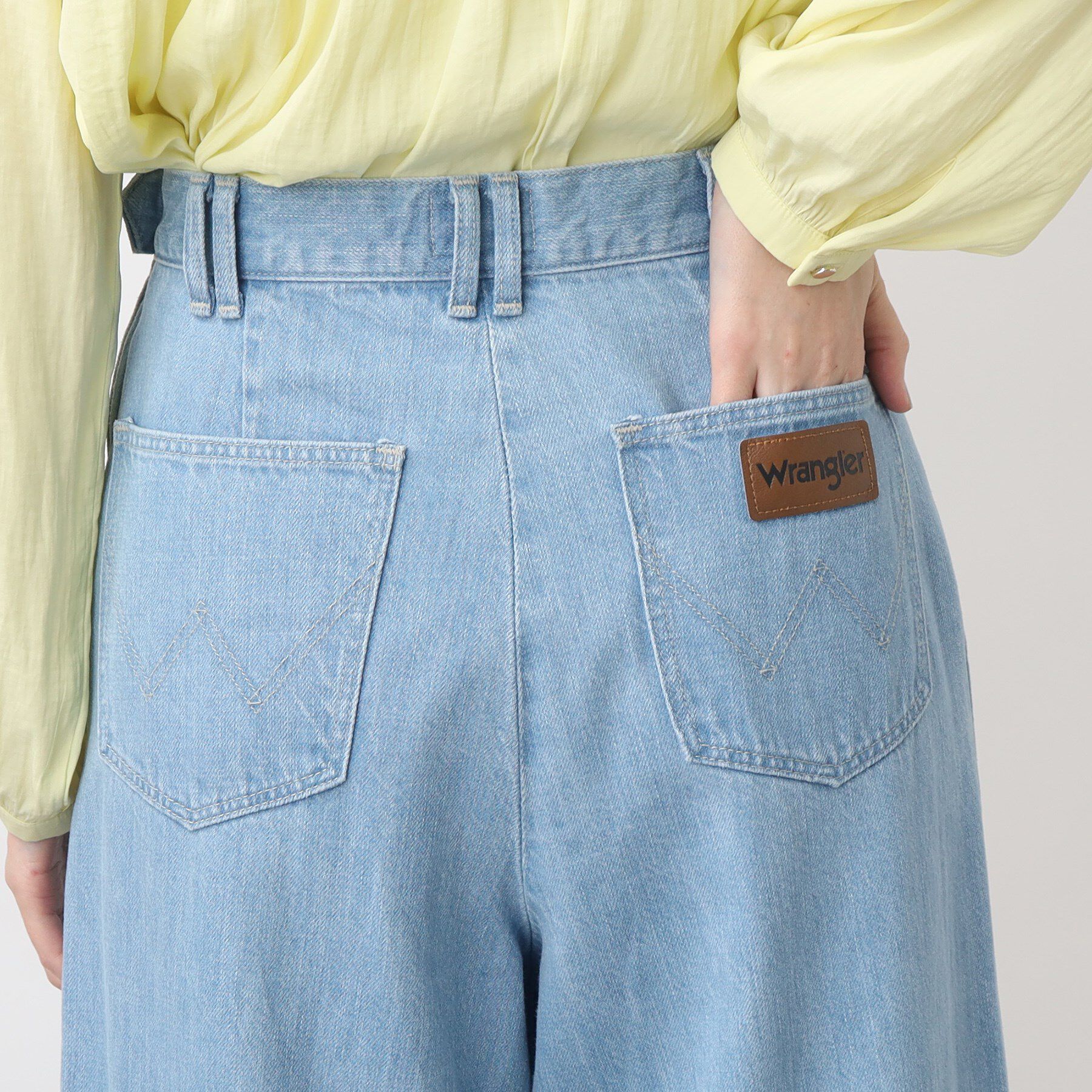 grove「【別注】Wrangler バギーパンツ」|デニム|