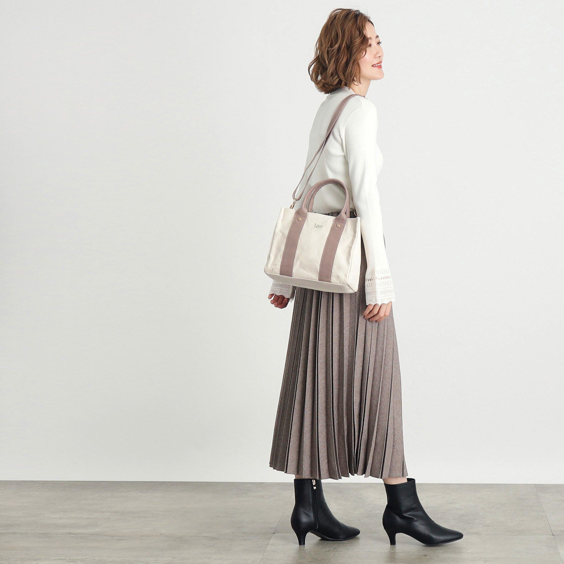 grove「【Lee別注】スクエアキャンバストート」|トートバッグ|