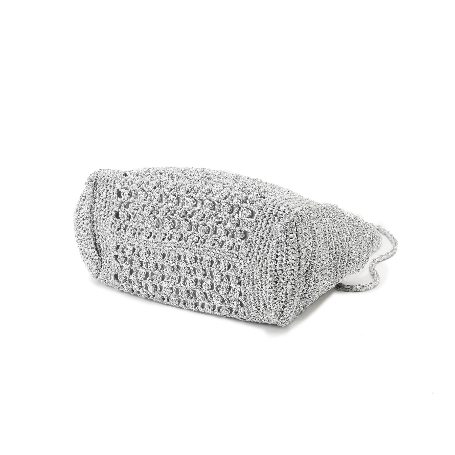 grove「【雑誌掲載】ラメコードスクエア2WAYトート」|トートバッグ|