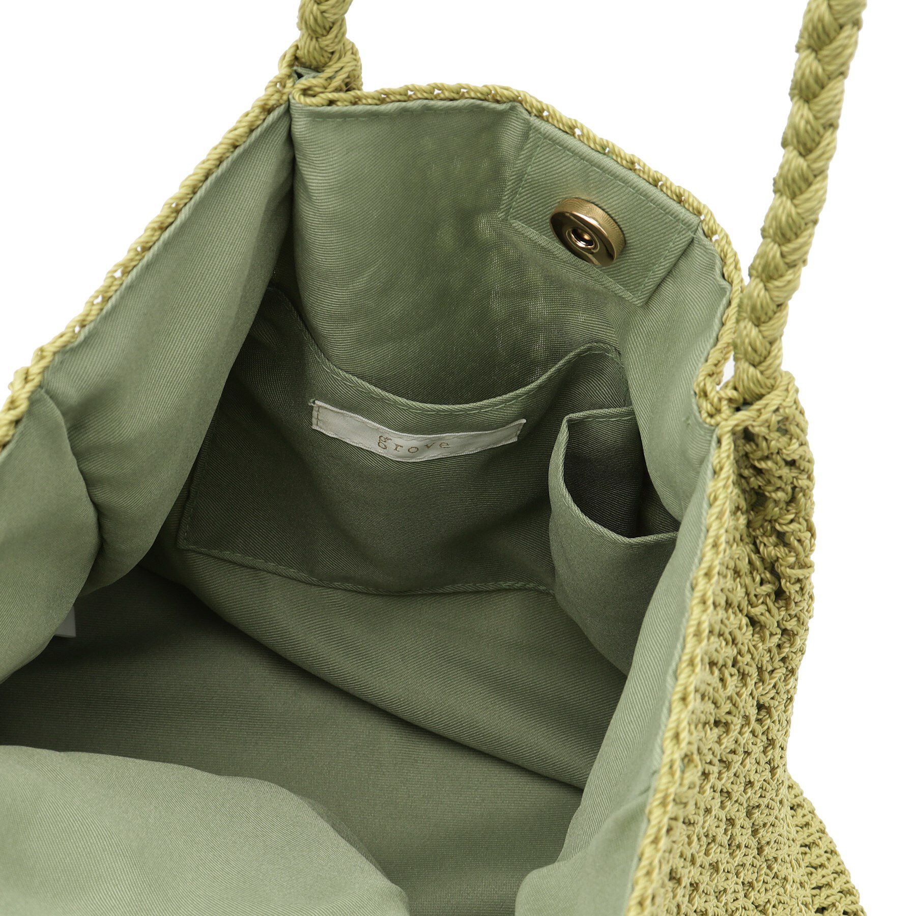 grove「タッセルレーヨントート」|トートバッグ|