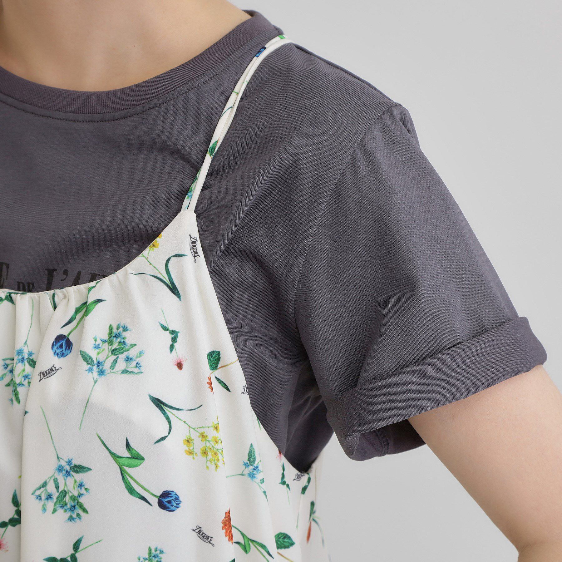 grove「【コラボITEM】DILIGENCE PARLOUR キャミワンピース」|ワンピース|