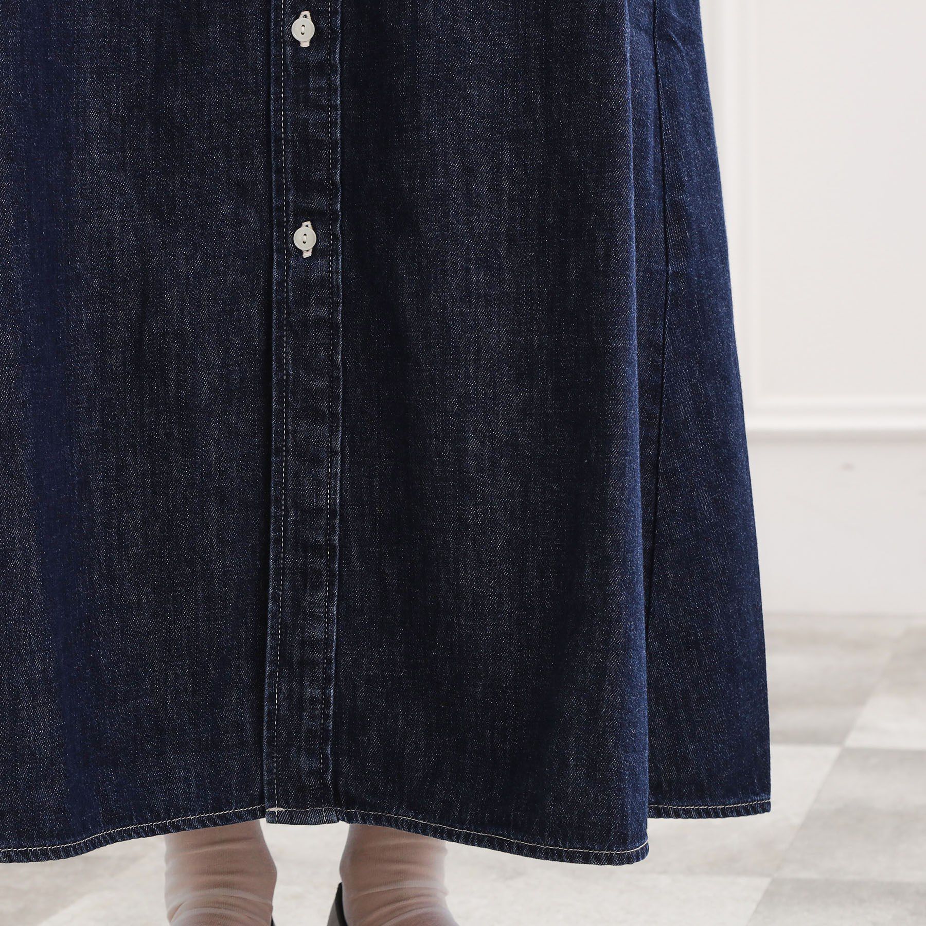 grove「【Lee&times;grove別注】LOCO FLARE DRESS」|ワンピース|