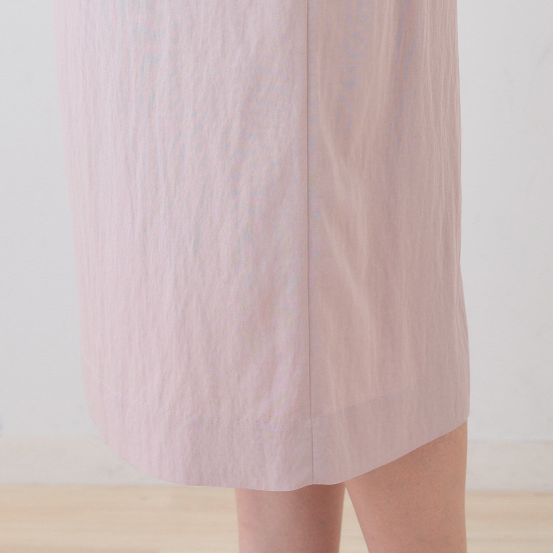 INDIVI「【シワになりにくい】コットンライクストレートスカート」|スカート|