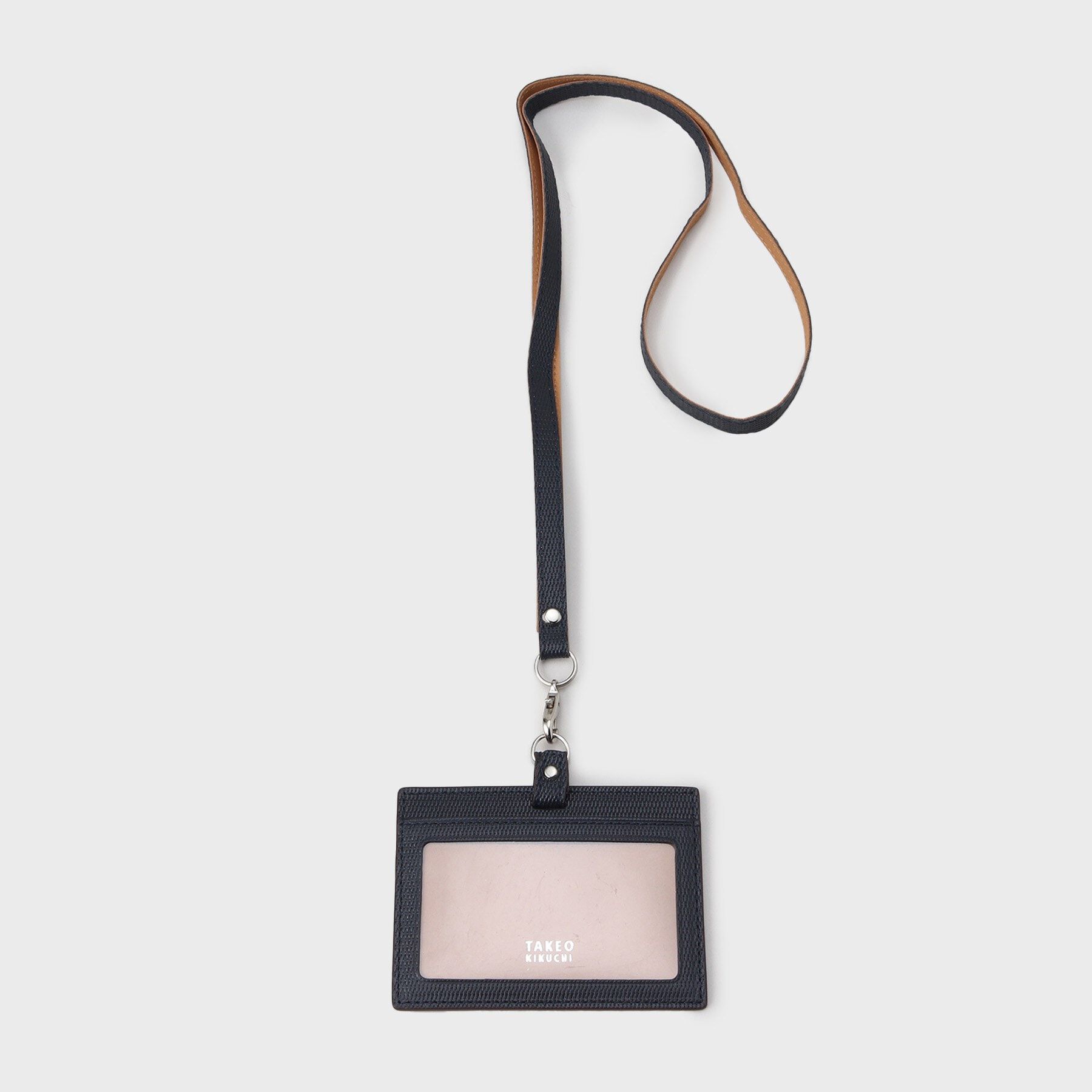 TAKEO KIKUCHI「【ソフト＆ナチュラル】ミニメッシュ レザー IDカードホルダー」|名刺入れ・カードケース|