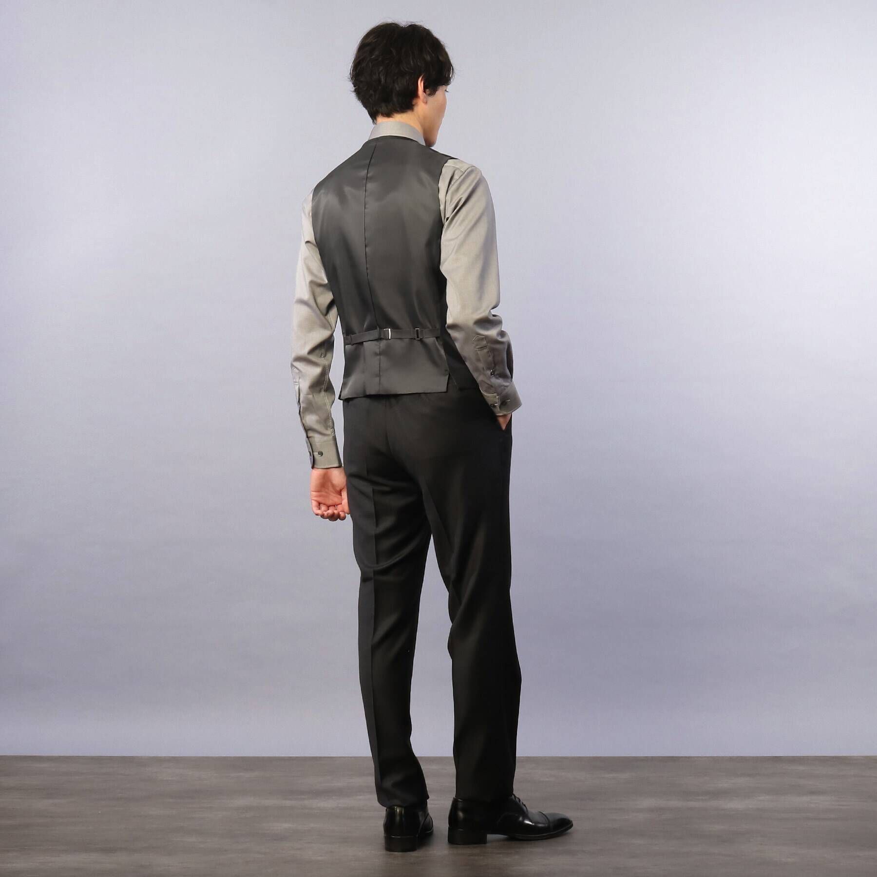 TAKEO KIKUCHI「【Sサイズ～】シャイニーシャクピンヘッド　ベスト」|スーツ|