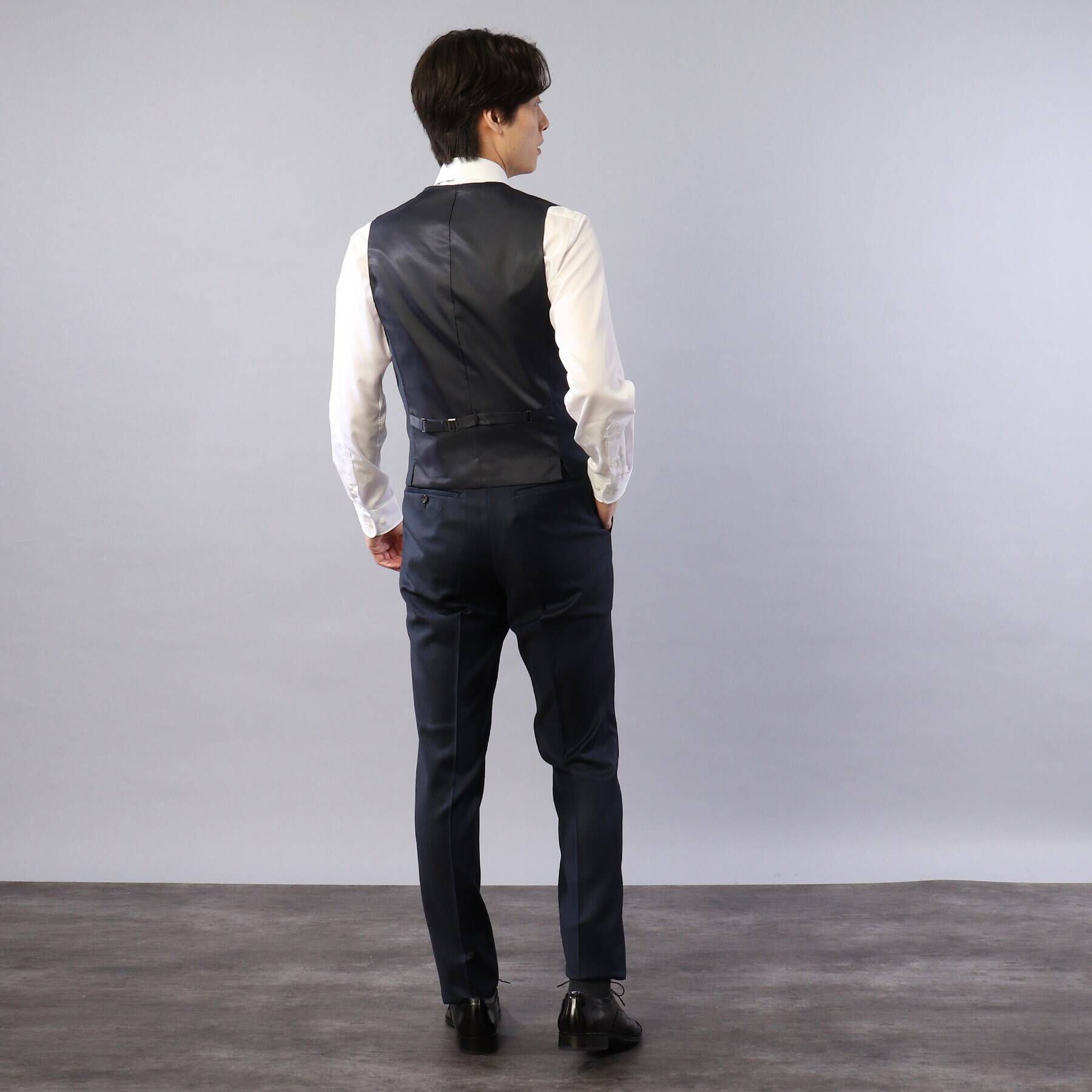 TAKEO KIKUCHI「【Sサイズ～】シャイニーシャクピンヘッド　ベスト」|スーツ|