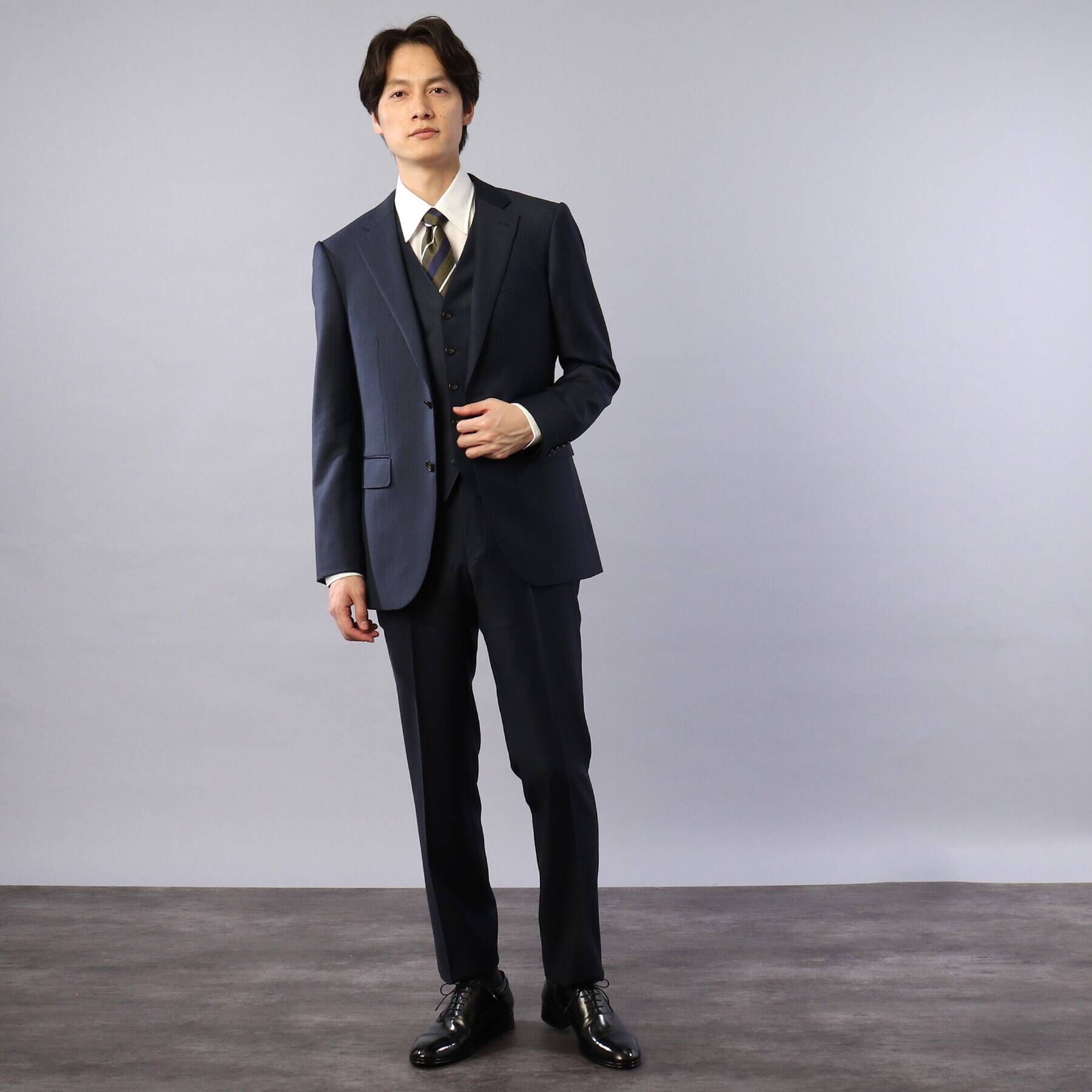 TAKEO KIKUCHI「【Sサイズ～】シャイニーシャクピンヘッド　ベスト」|スーツ|