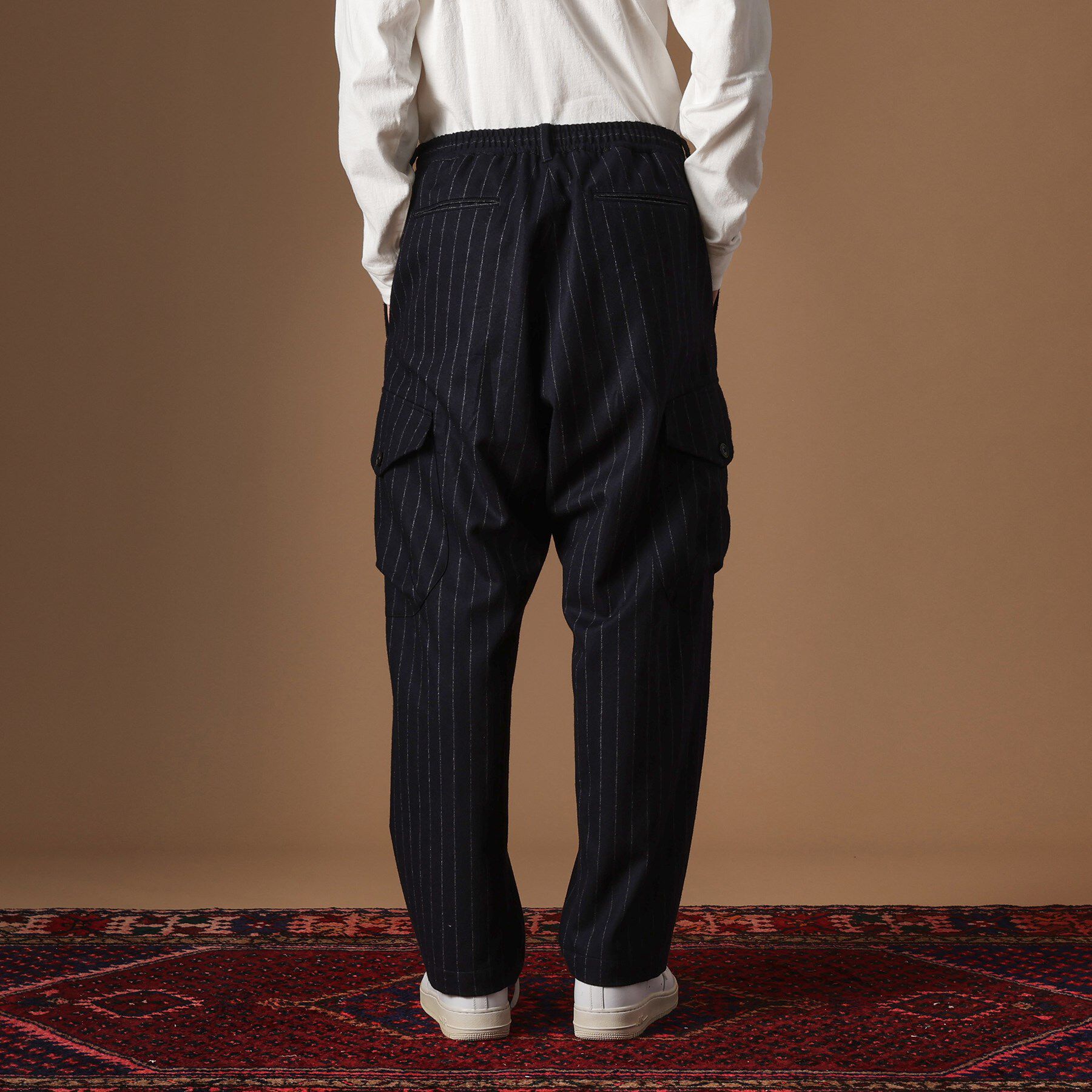 40CARATS&525「フランネルストライプカーゴパンツ」|その他|