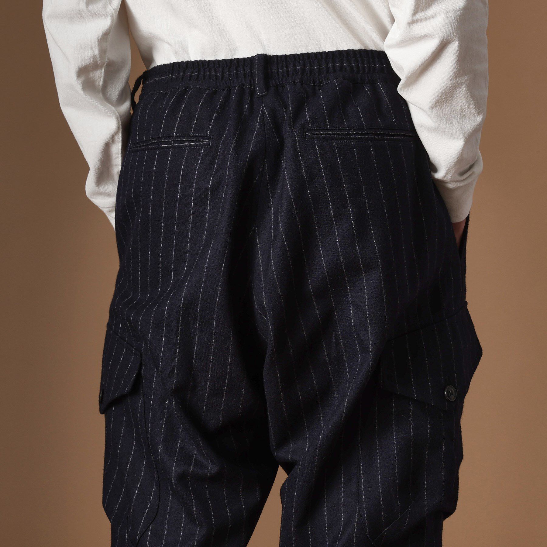 40CARATS&525「フランネルストライプカーゴパンツ」|その他|