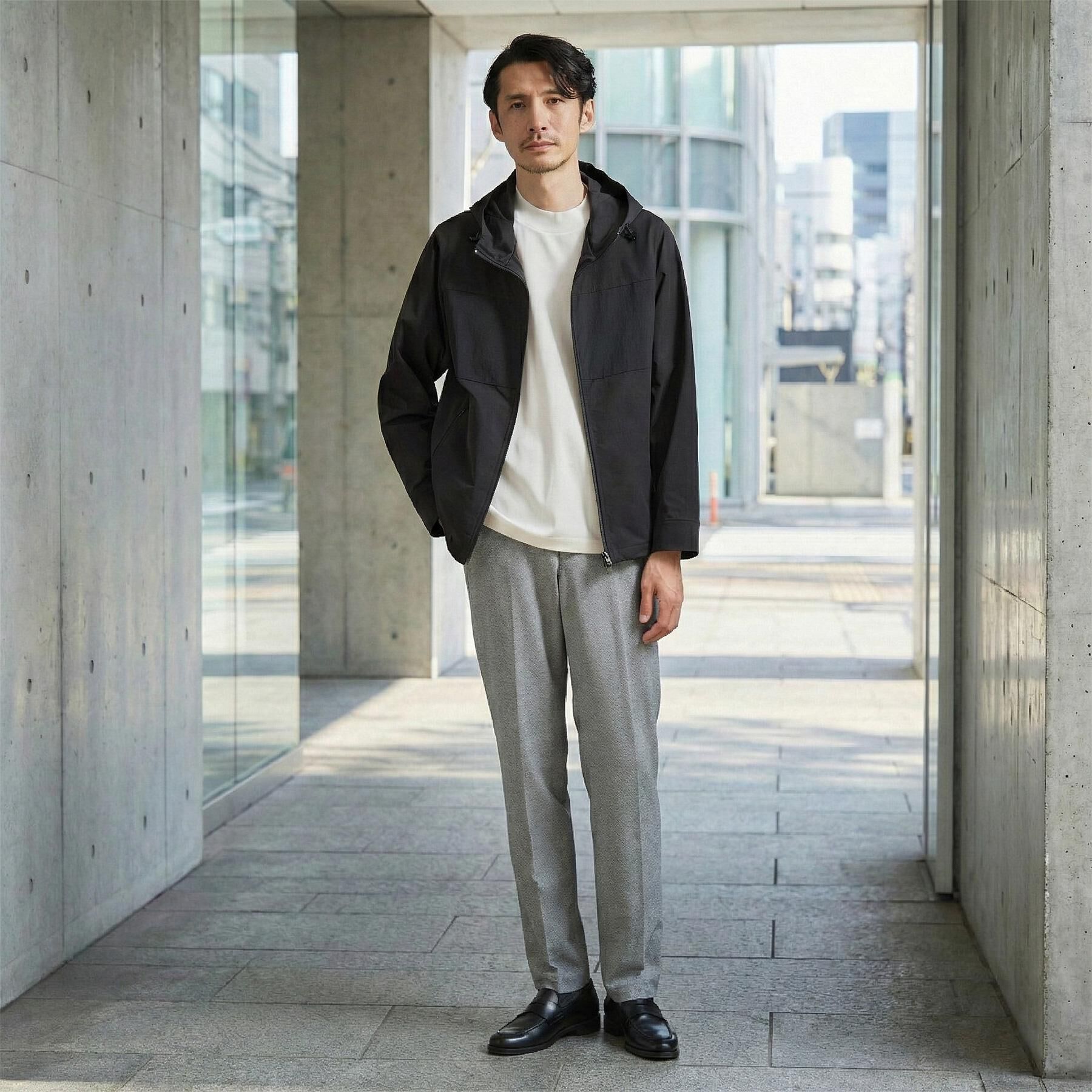 TAKEO KIKUCHI「【KAJIF】フード ブルゾン」|ブルゾン・スタジャン|