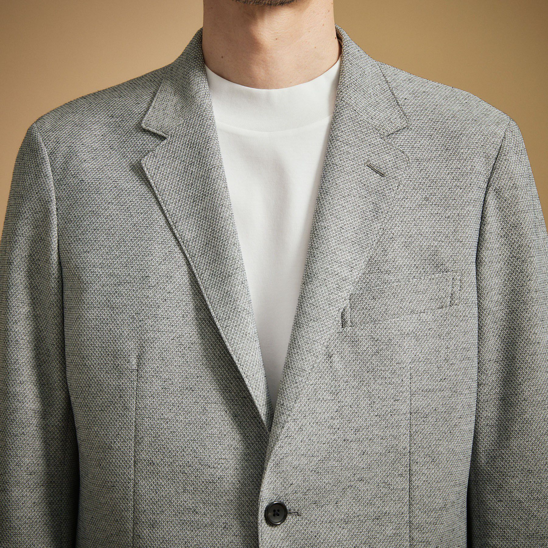 TAKEO KIKUCHI「【抗菌防臭】【ポリジン機能付き】CALCULO（R）ジャージ ジャケット」|テーラードジャケット|