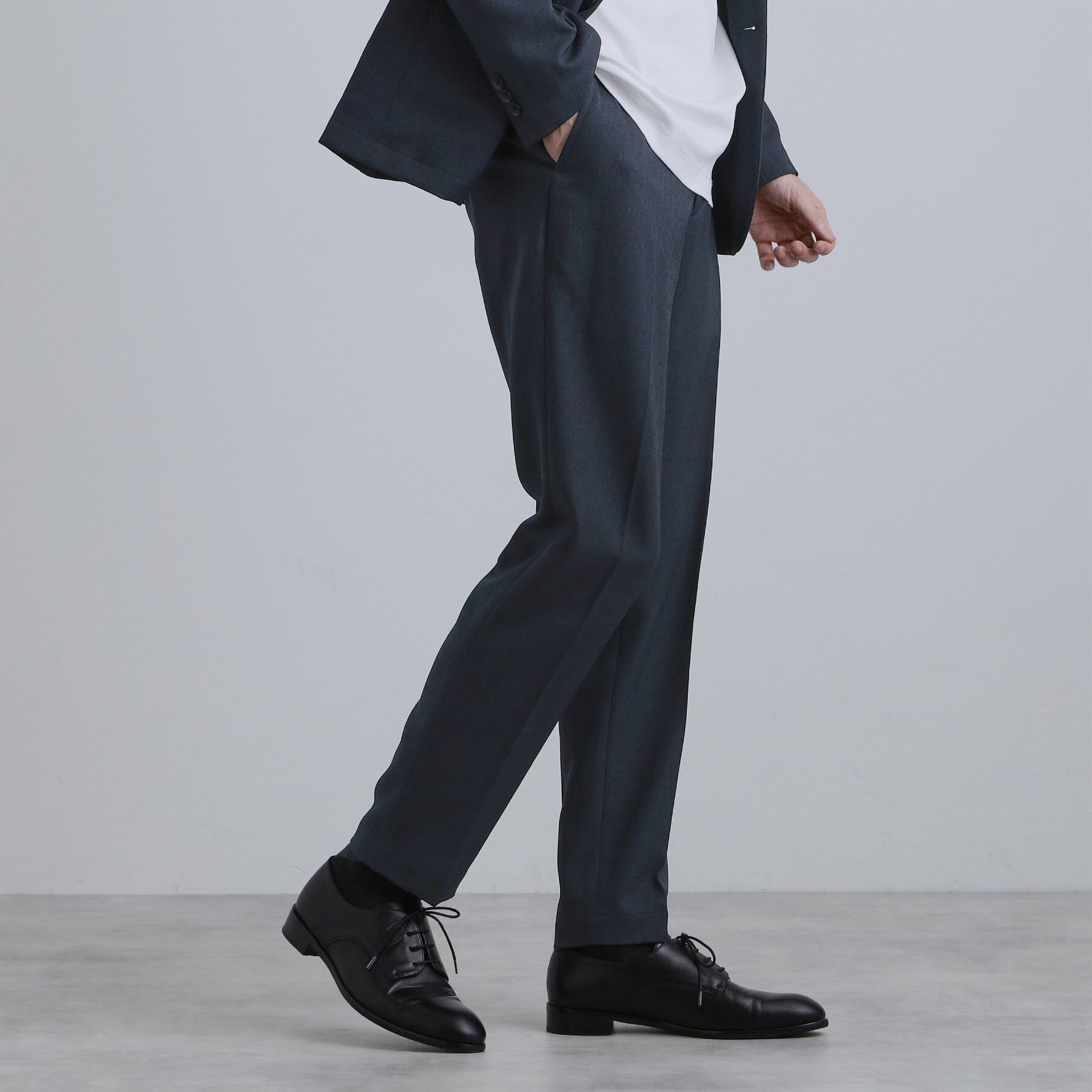 tk.TAKEO KIKUCHI「【洗える】ピンヘッドストレッチセットアップ」|スーツ|