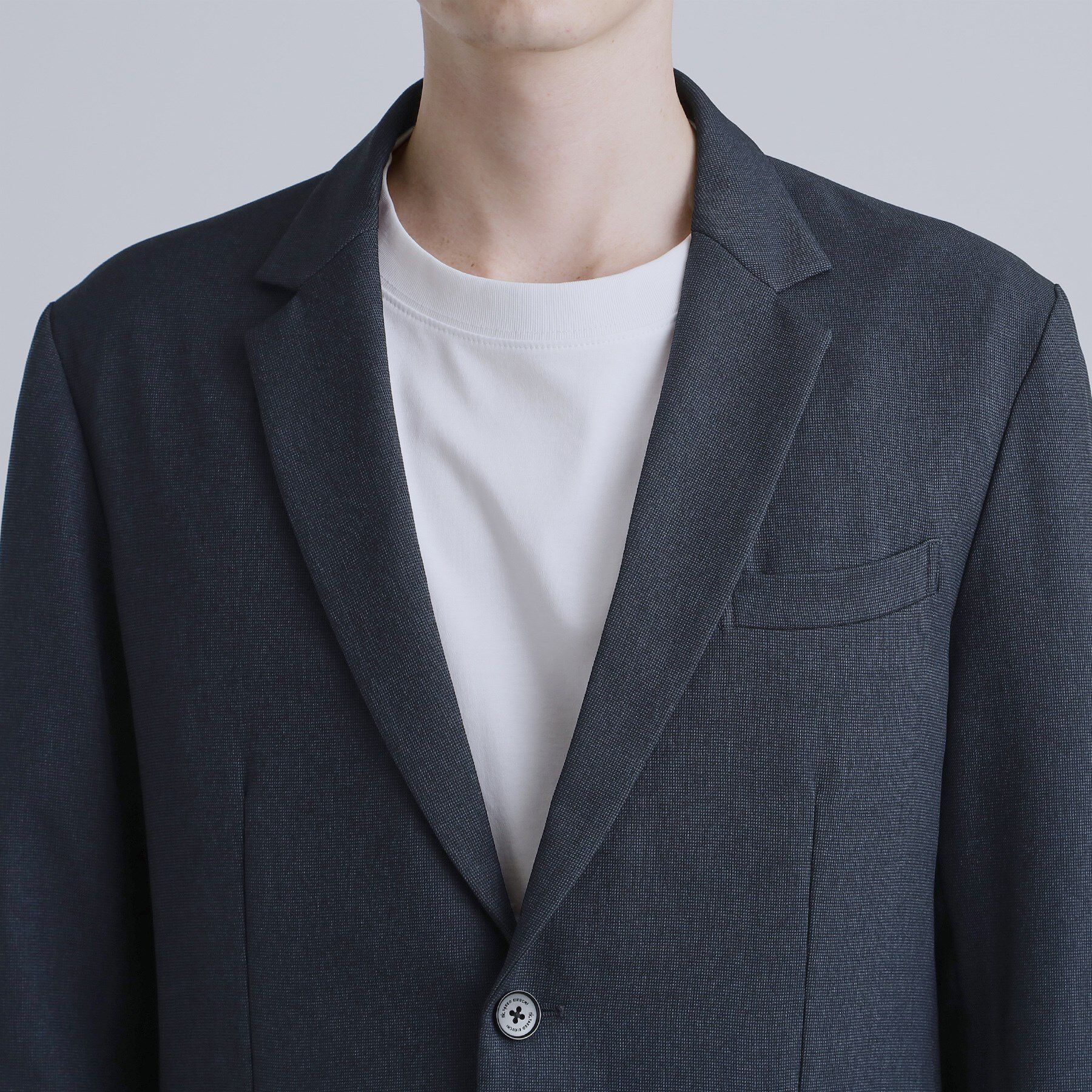 tk.TAKEO KIKUCHI「【洗える】ピンヘッドストレッチセットアップ」|スーツ|