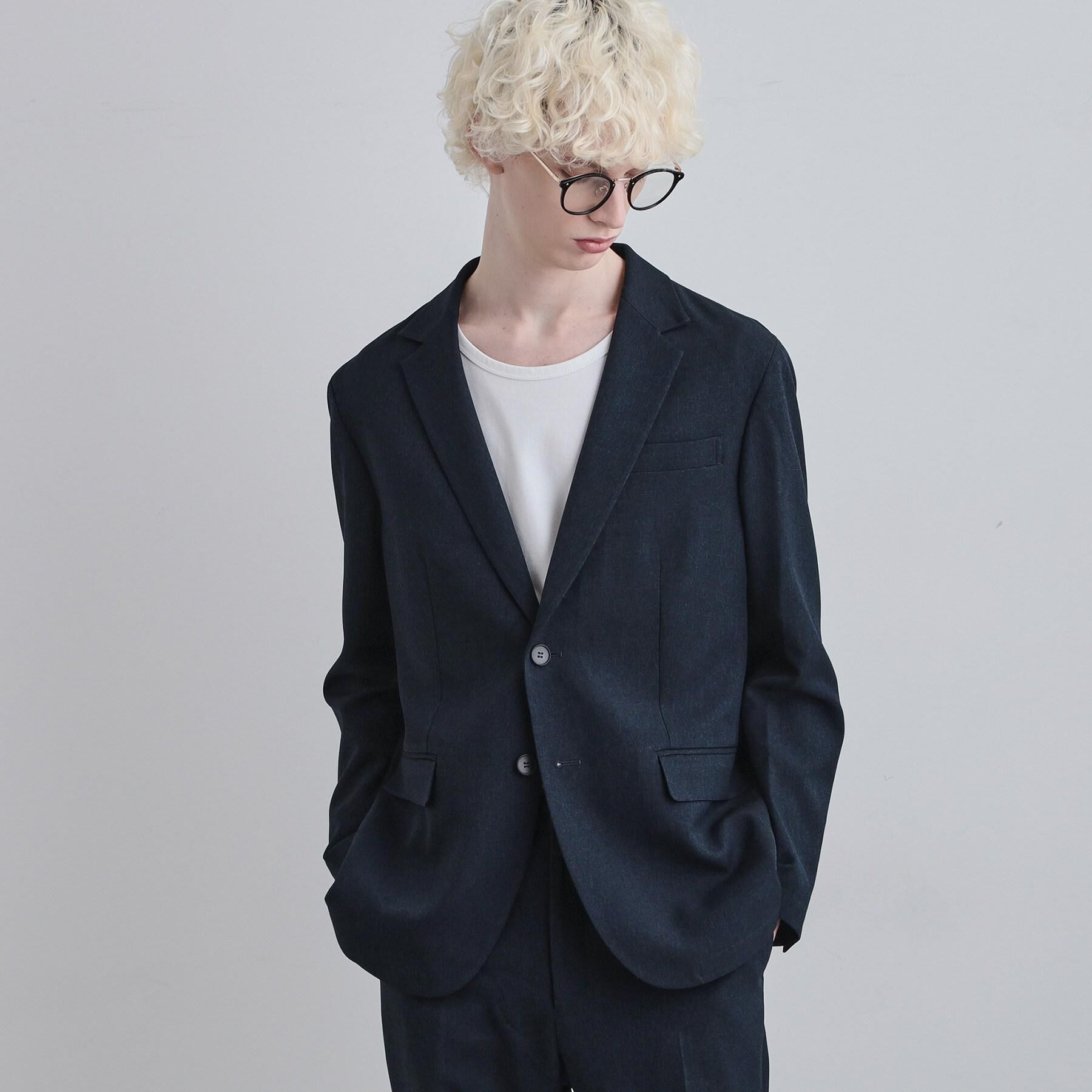 tk.TAKEO KIKUCHI「【上下2点セット】洗えるピンヘッドストレッチセットアップ/ビジネスOK」|スーツ|