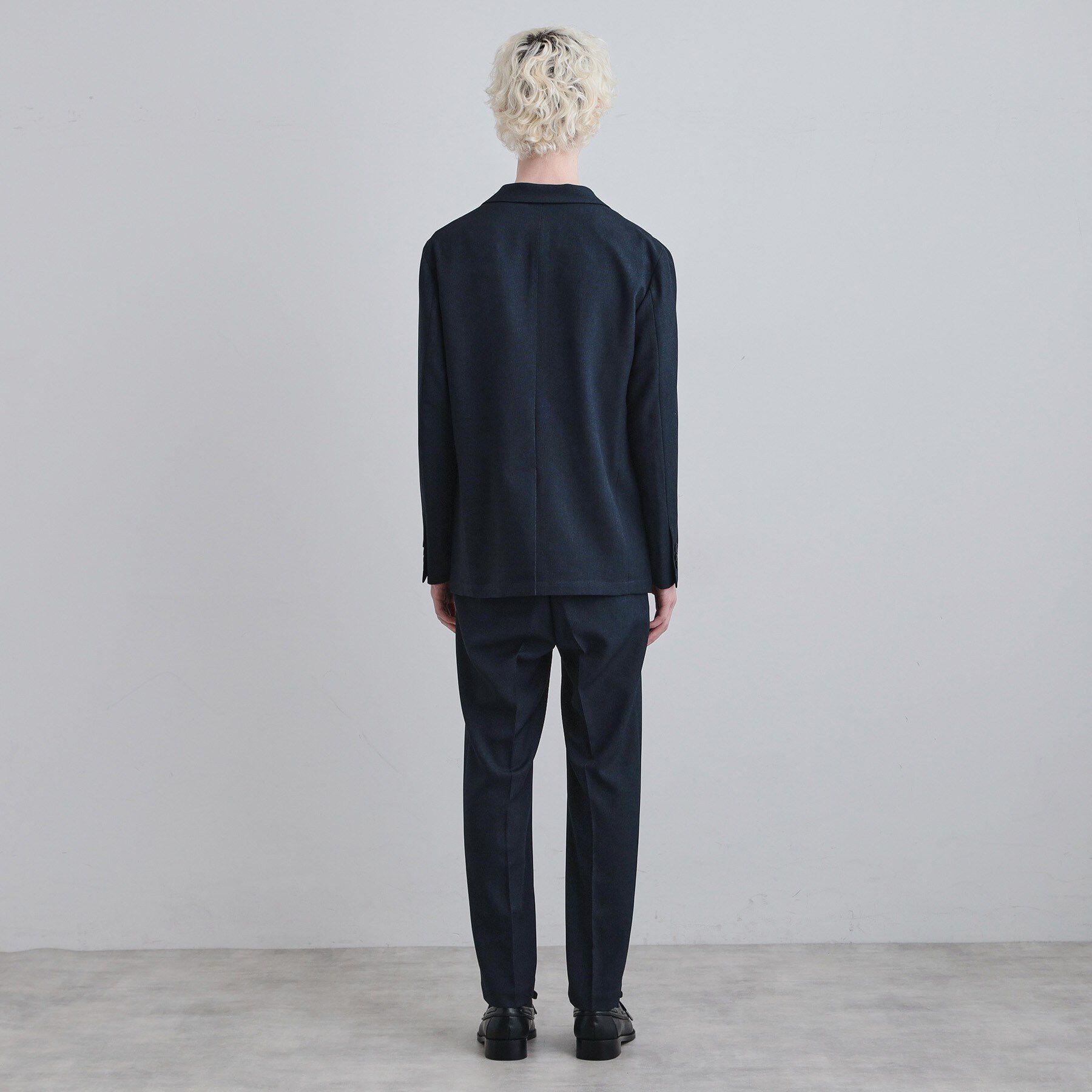 tk.TAKEO KIKUCHI「【上下2点セット】洗えるピンヘッドストレッチセットアップ/ビジネスOK」|スーツ|