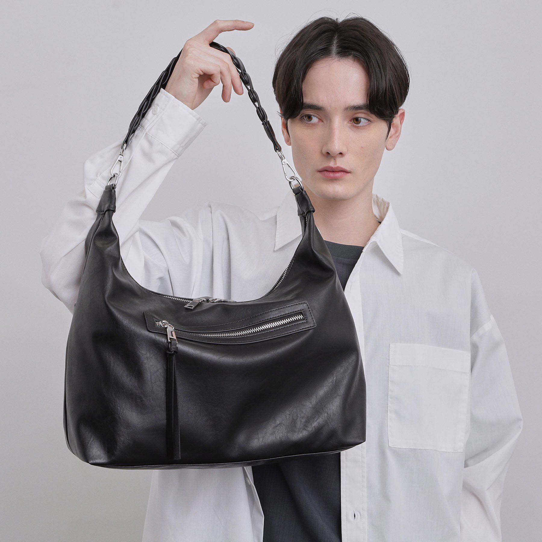 tk.TAKEO KIKUCHI「レザー調チェーンショルダーバッグ」|ショルダー・メッセンジャー|