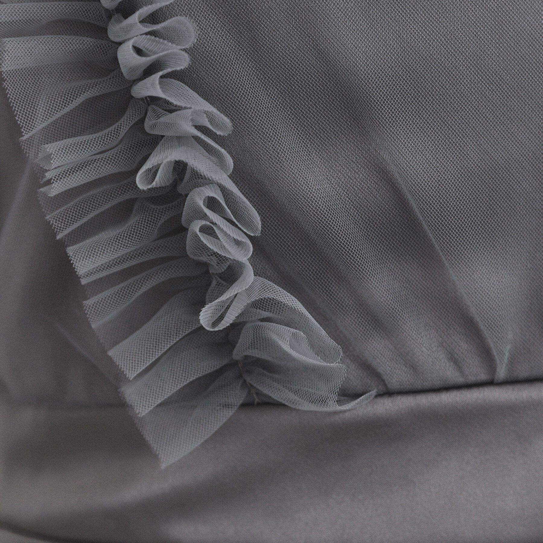 index「チュールフリルレイヤードサテンワンピース【洗濯機洗い可】」|ワンピース|