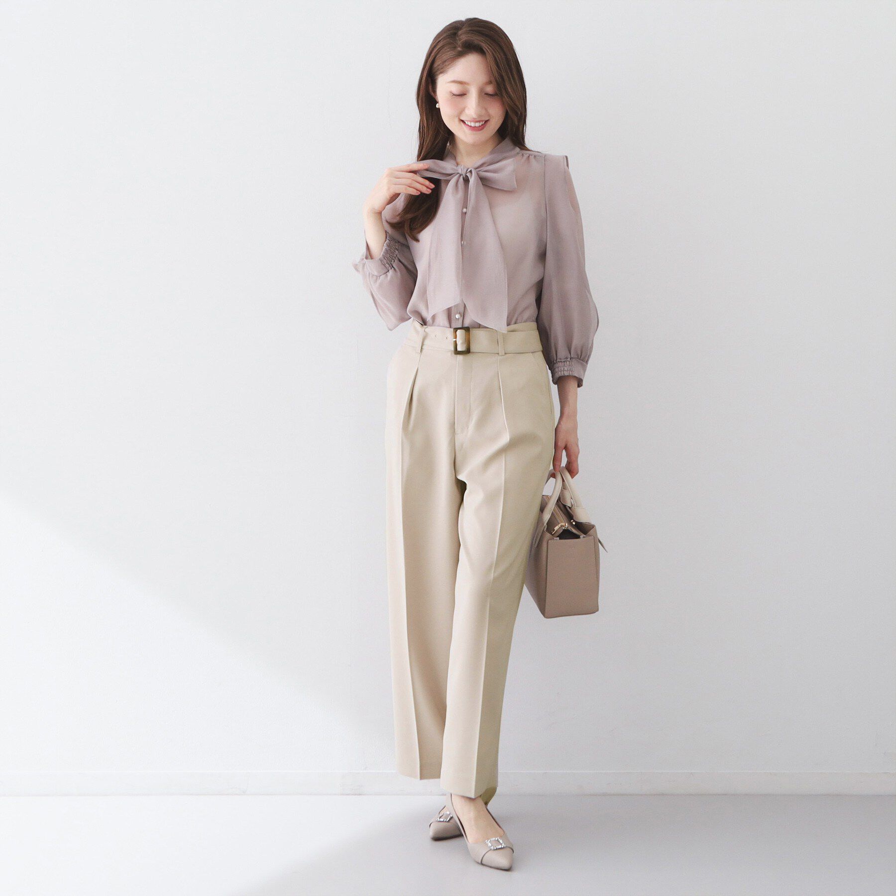 index「ストレッチワイドストレートパンツ/セットアップ対応【洗濯機OK/吸水速乾】」|その他|