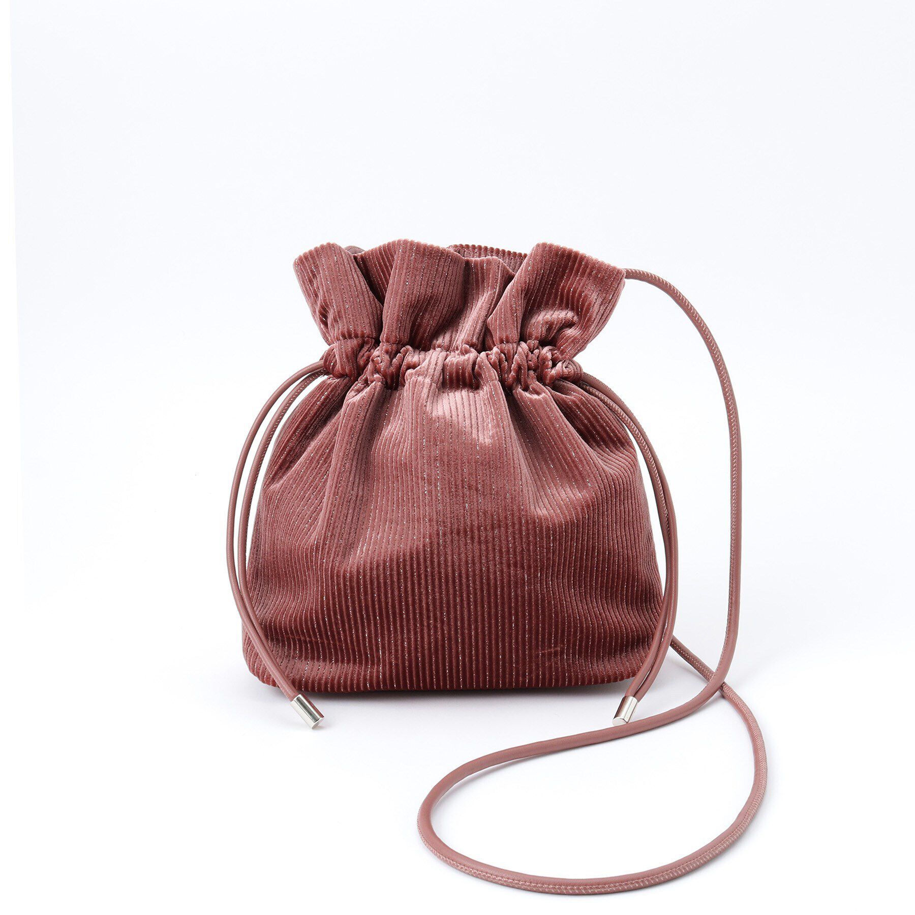 OPAQUE.CLIP「【長さ調整可能】プリーツドロストミニショルダーバッグ」|ショルダー・メッセンジャー|