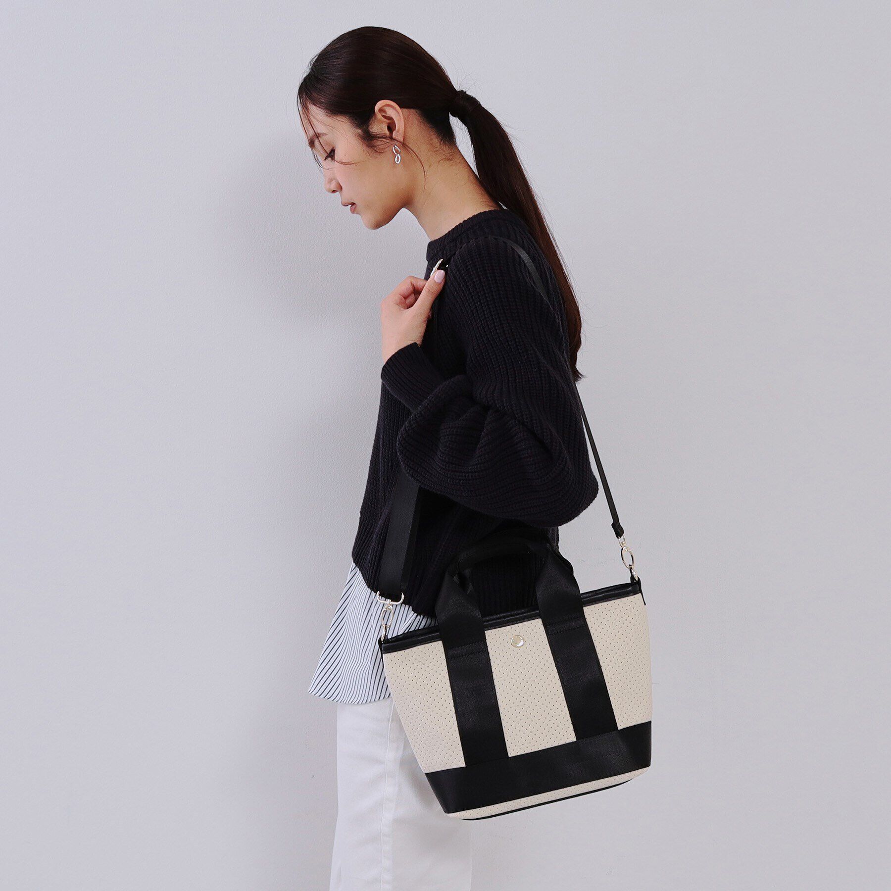 OPAQUE.CLIP「【2WAY】ダイバーコンビミドルショルダーバッグ」|ショルダー・メッセンジャー|