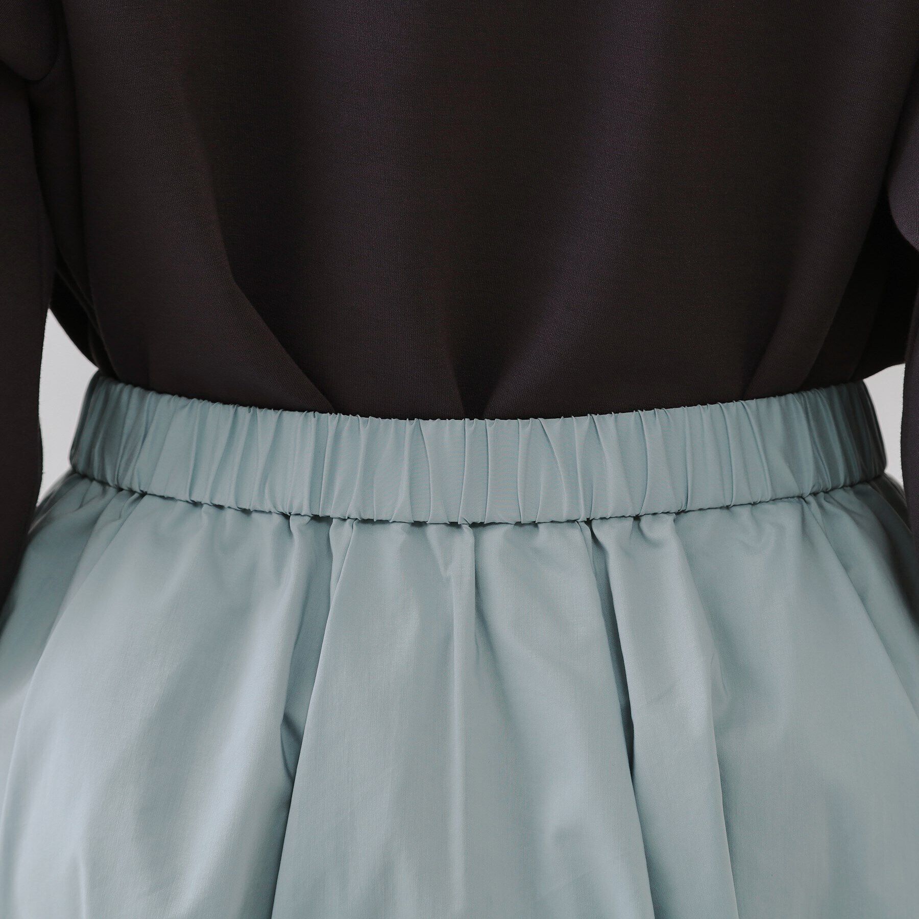 OPAQUE.CLIP「イージータックギャザースカート【洗濯機洗い可】」|スカート|