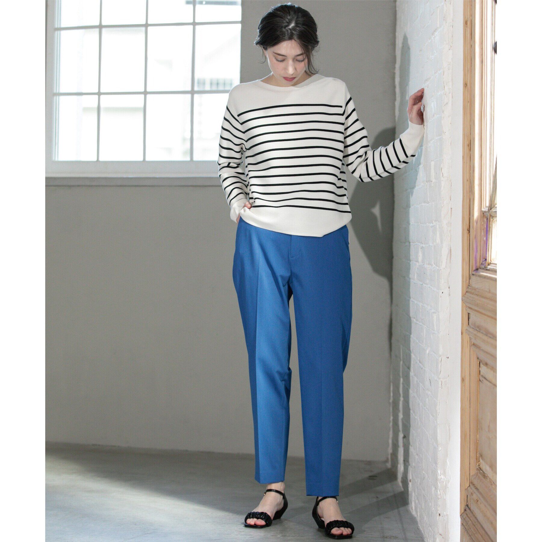 OPAQUE.CLIP「美脚ストレッチテーパードパンツ【洗濯機洗い可】」|その他|