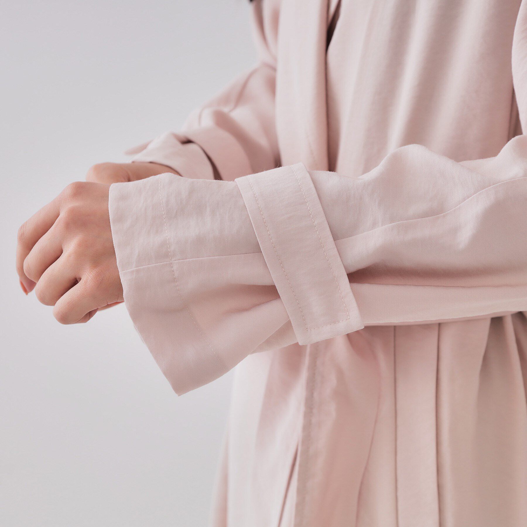 OPAQUE.CLIP「《大人百花掲載》リラクシートレンチコート【洗える】」|トレンチコート|